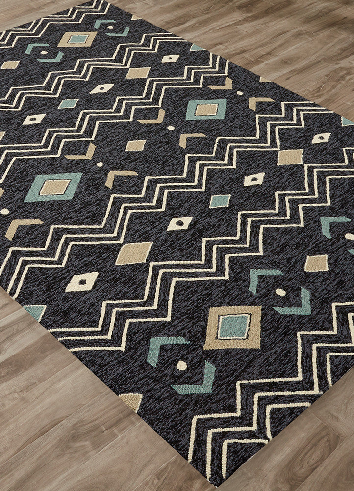 Catalina Fremont Black/White Area Rug