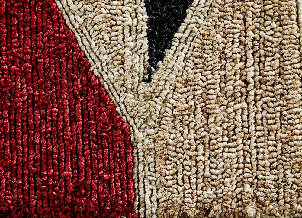 Catalina Valencia Neutral/Red Area Rug