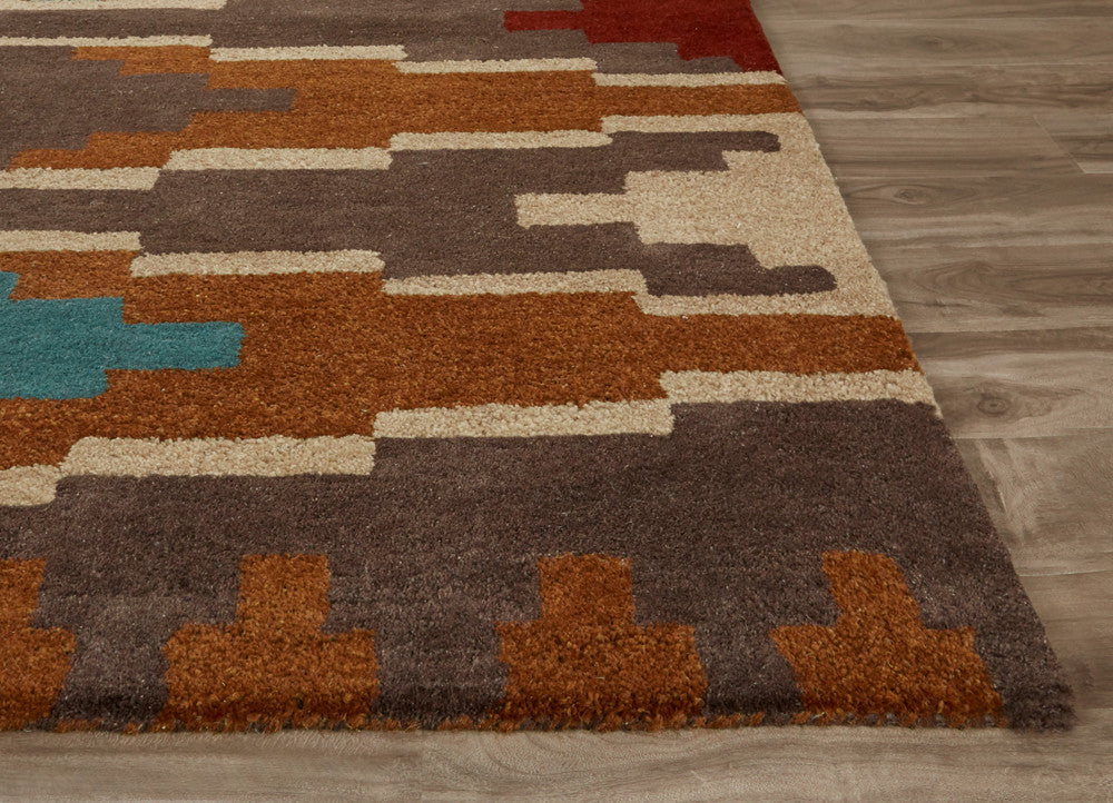 Cabin Alder Brown/Gray Area Rug