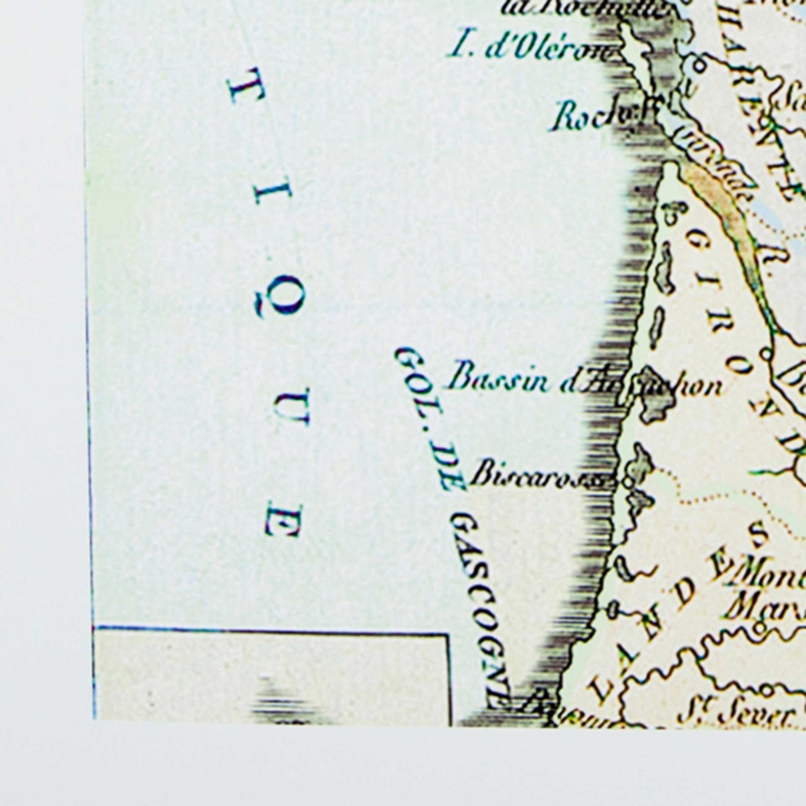 Map Of France Wall Art