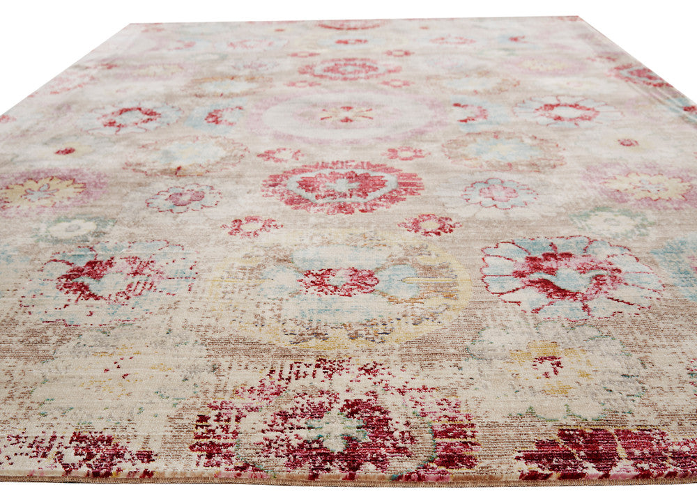 Ceres Sedna Brown/Blue Area Rug