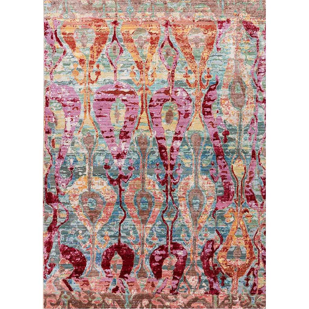Ceres Varuna Blue/Pink Area Rug