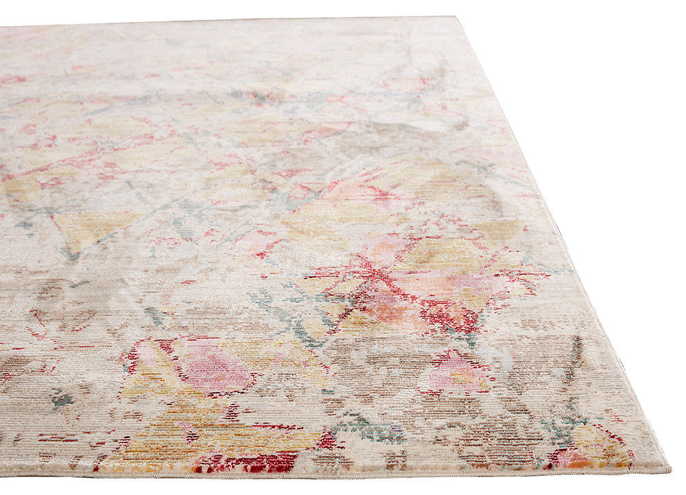 Ceres Ixion Pink/Brown Area Rug