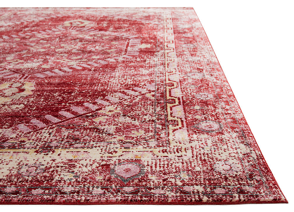 Ceres Eris Red/Pink Area Rug