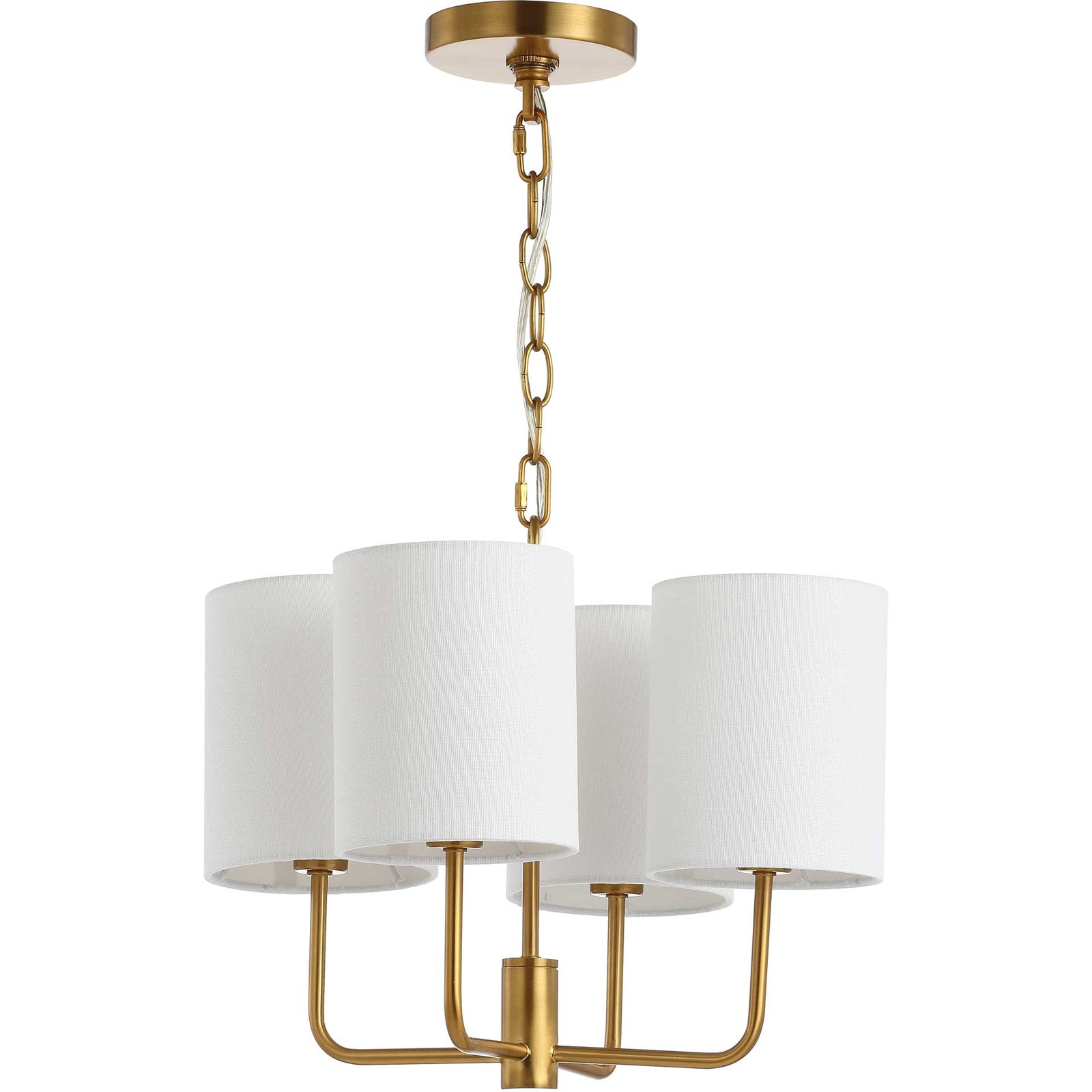Elysse Chandelier Brass Gold
