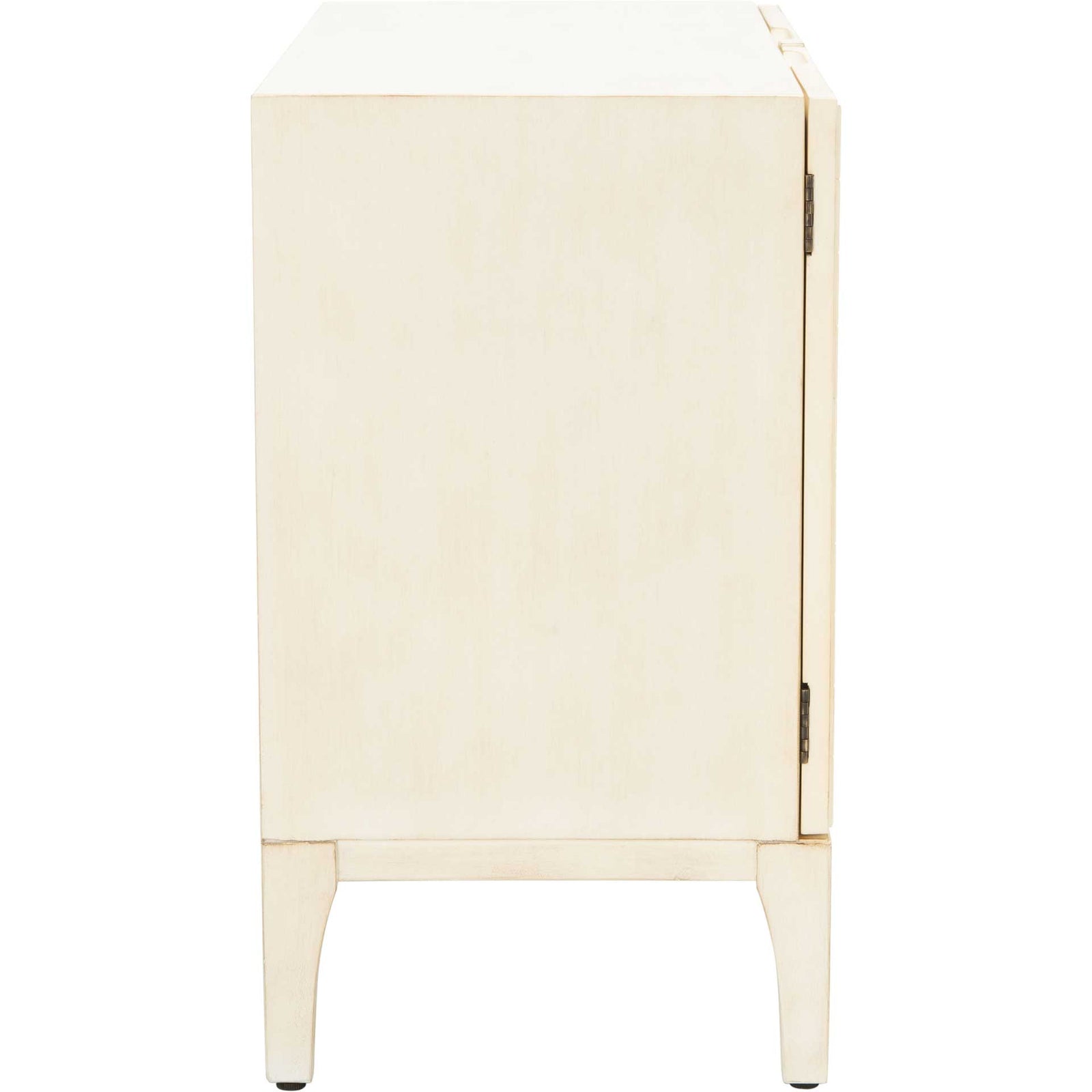 Sumatra 2 Door 1 Shelf Chest Antique White