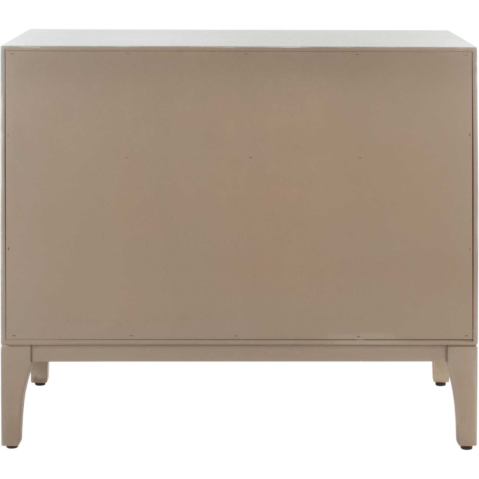 Alaia 2 Door 2 Shelf Chest Antique Gray