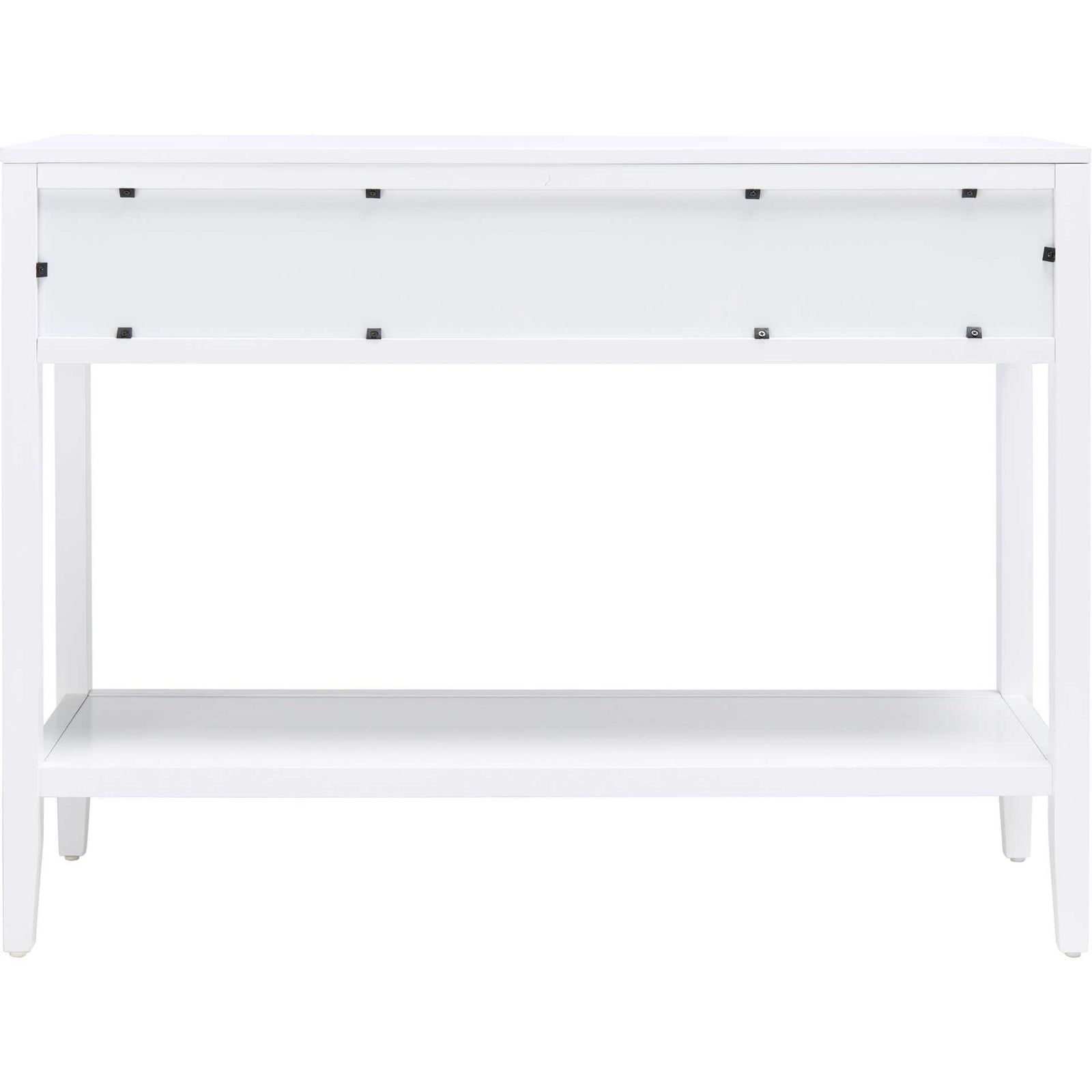 Terri 2 Drawer Console Table White