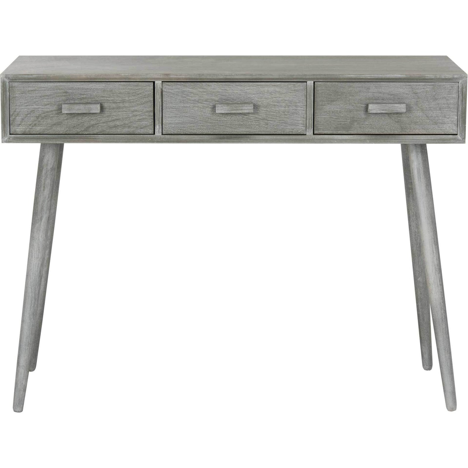 Alara 3 Drawer Console Table Slate Gray