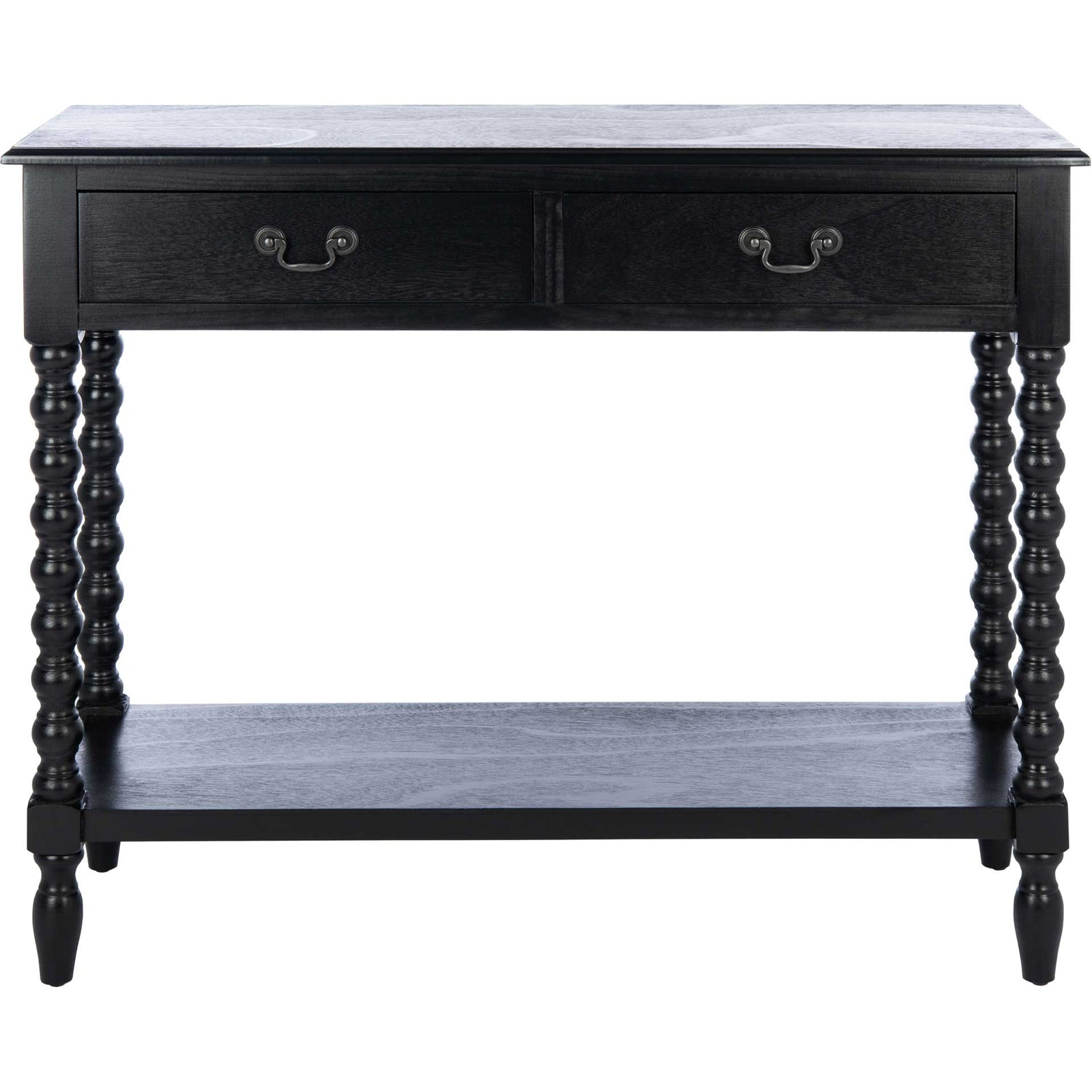 Atalia 2 Drawer Console Table Black