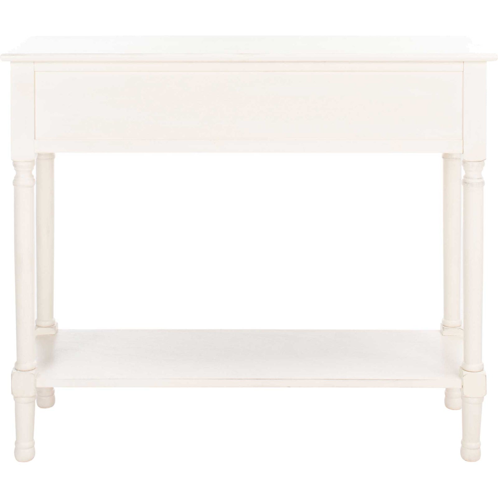Pebbles 2 Drawer Console Table Distressed White