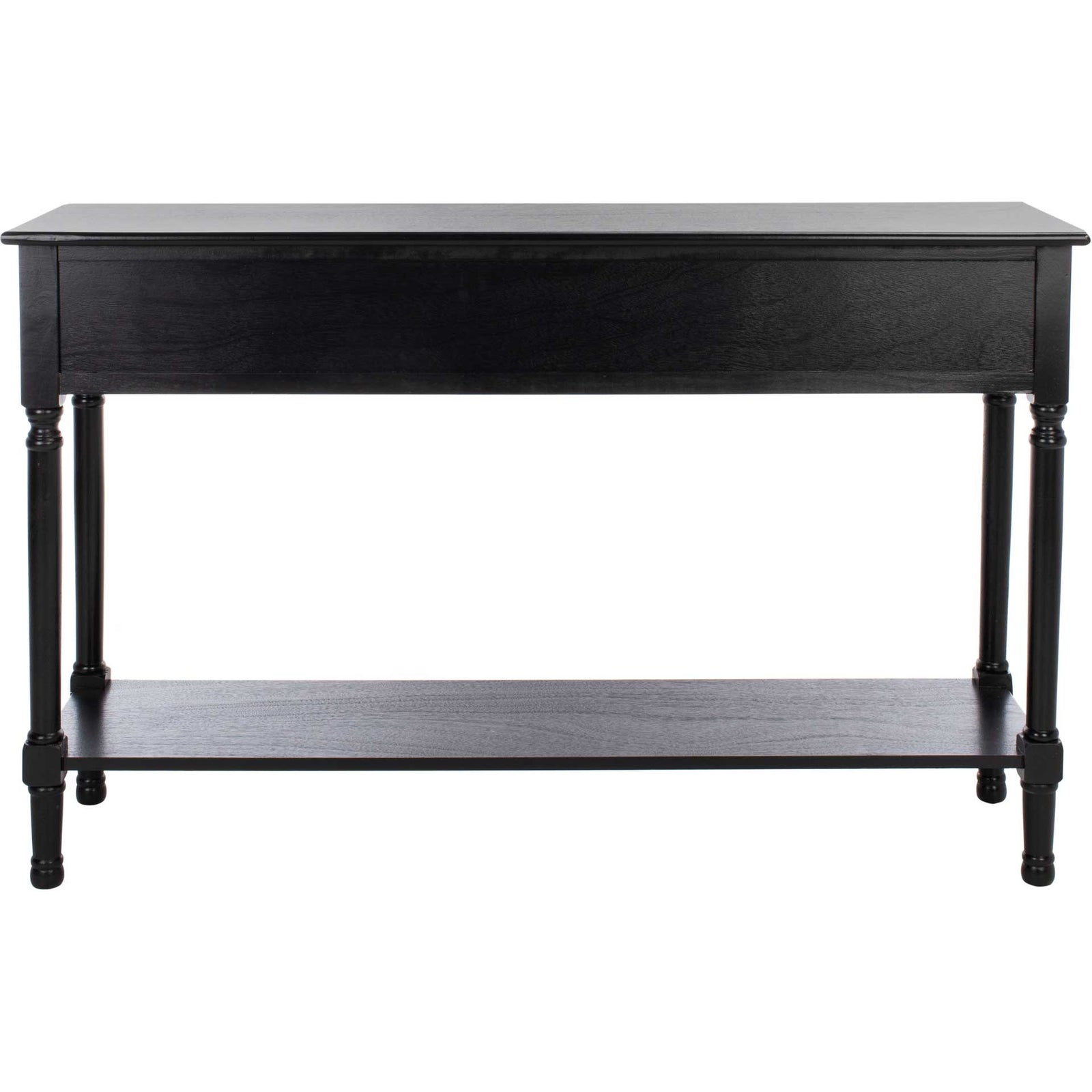 Pebbles 3 Drawer Console Table Black