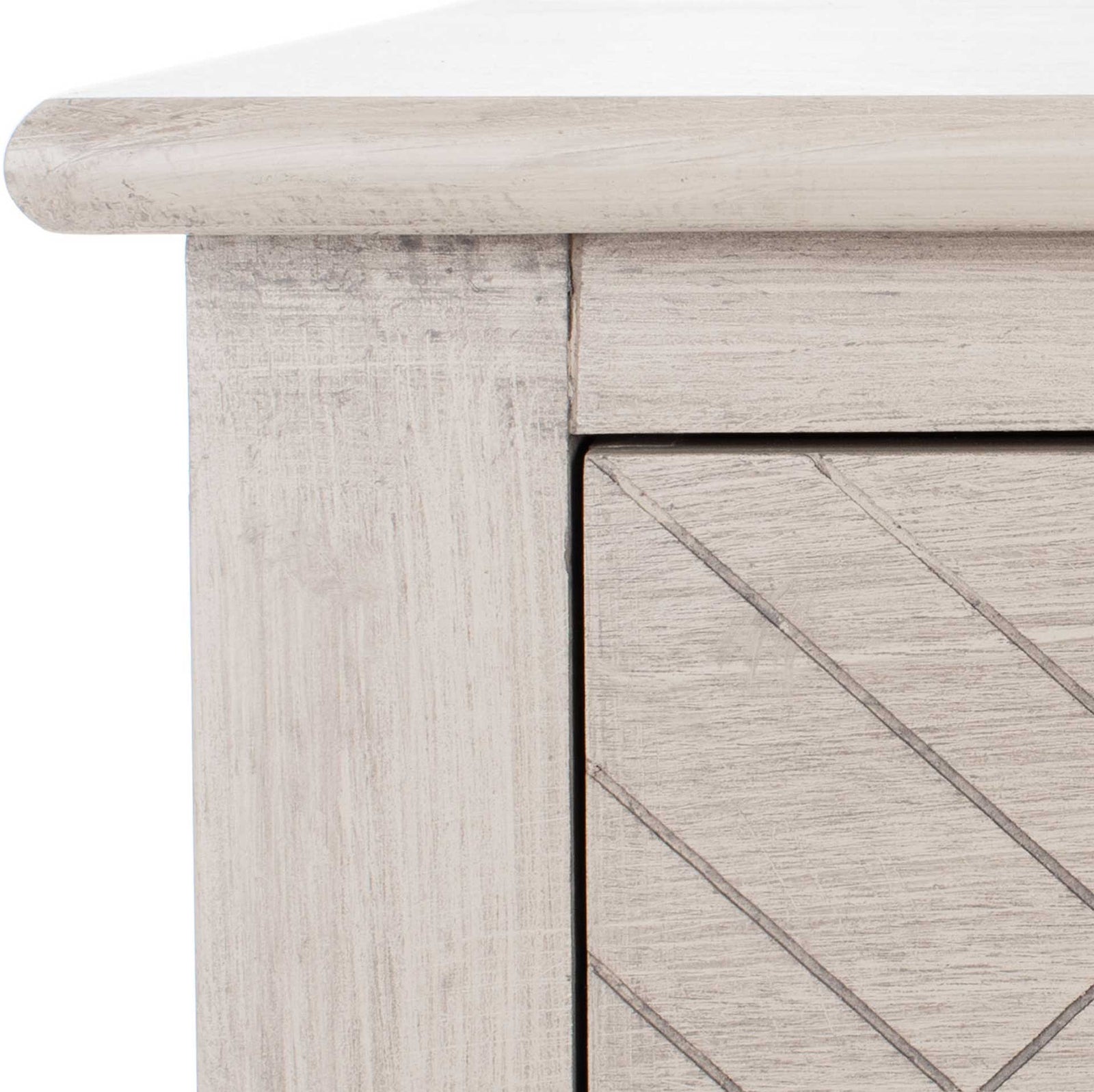 Pebbles 3 Drawer Console Table Greige