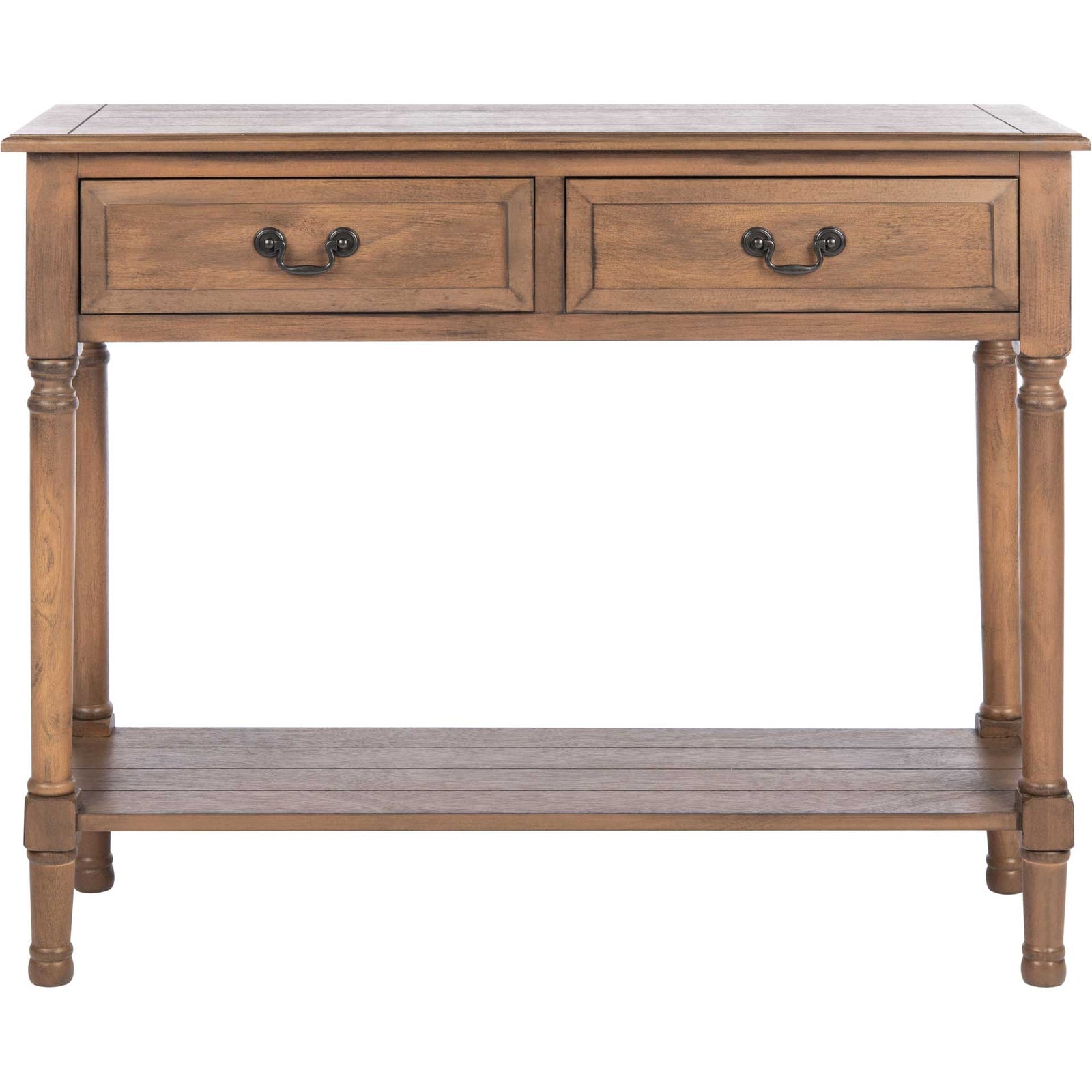Providence 2 Drawer Console Table Brown