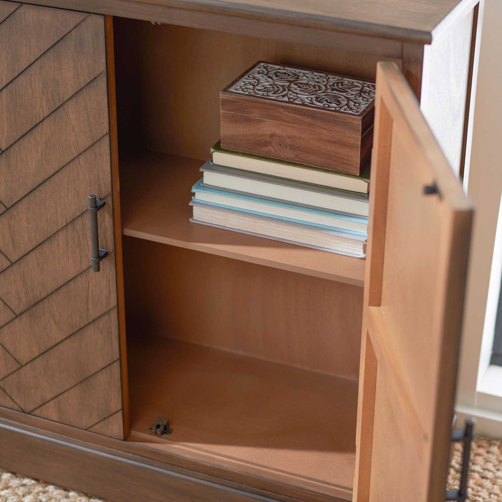 Pebbles 2 Door Sideboard Brown