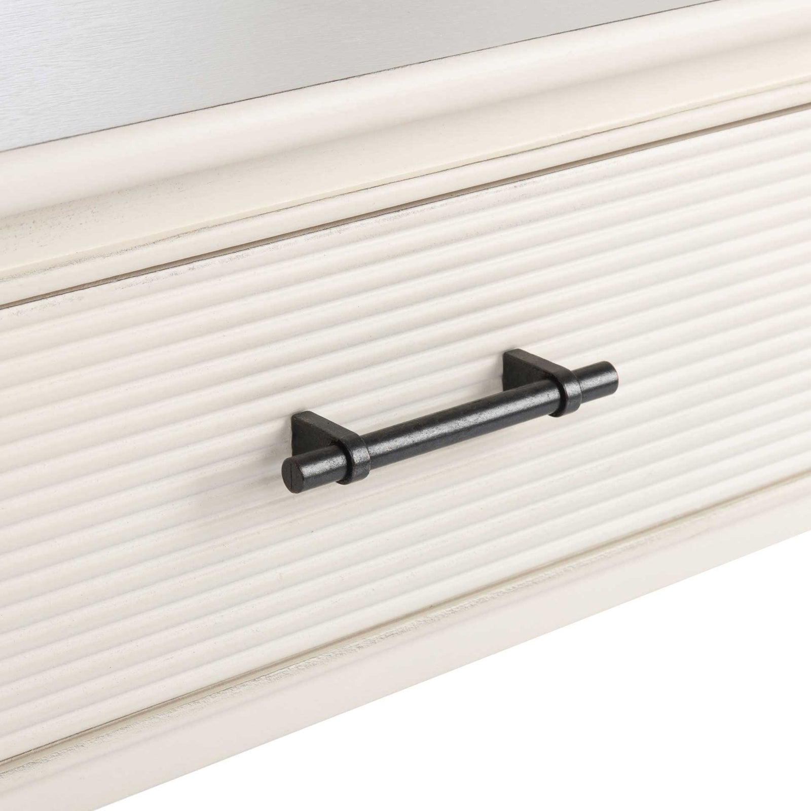 Rylee 2 Drawer Console Table Distressed White