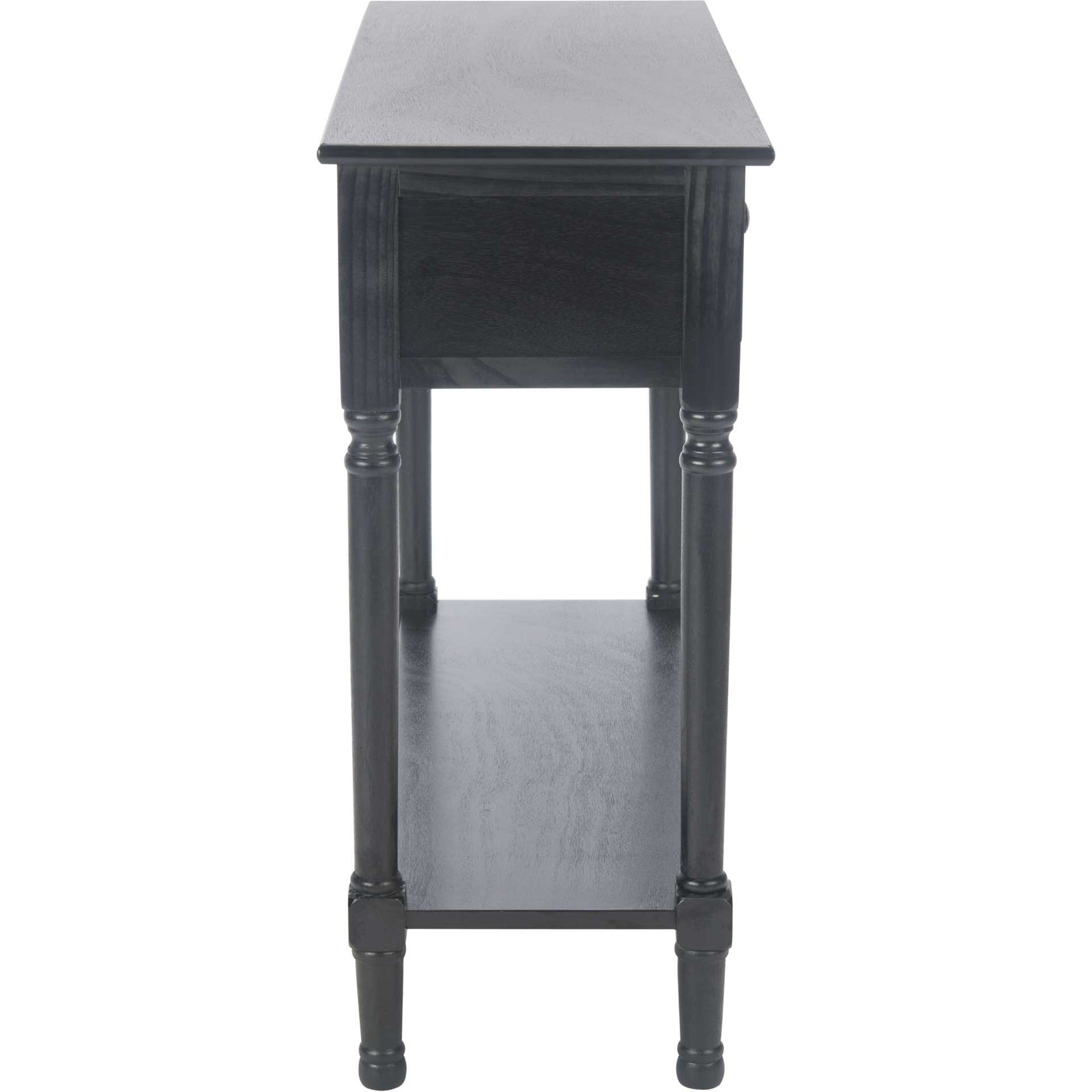 Talita 2 Drawer Console Table Black