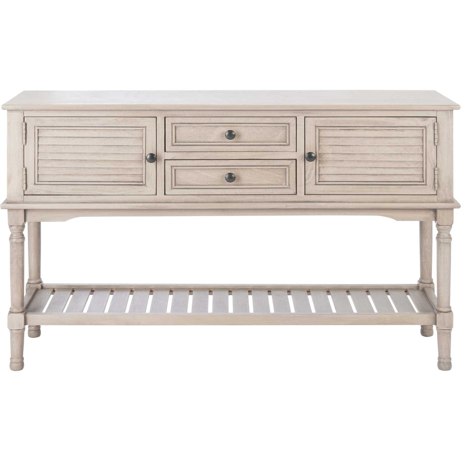 Talita 2 Drawer 2 Door Console Table Greige