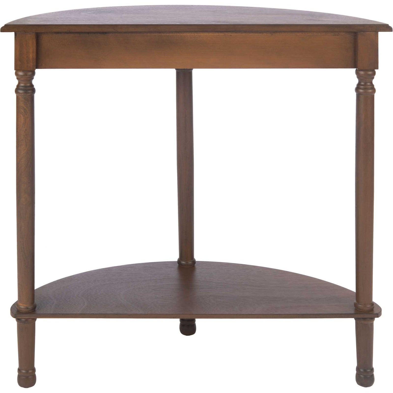 Tichka Half Round Console Table Brown