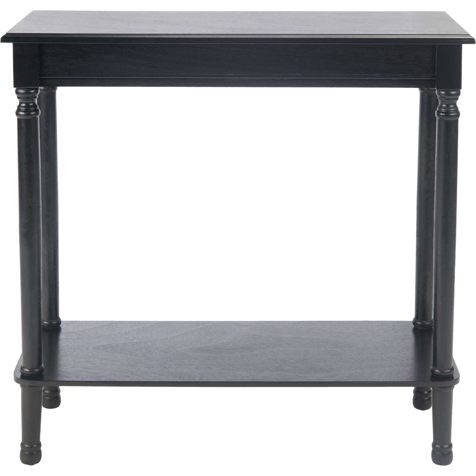 Tichka Rectangular Console Table Black
