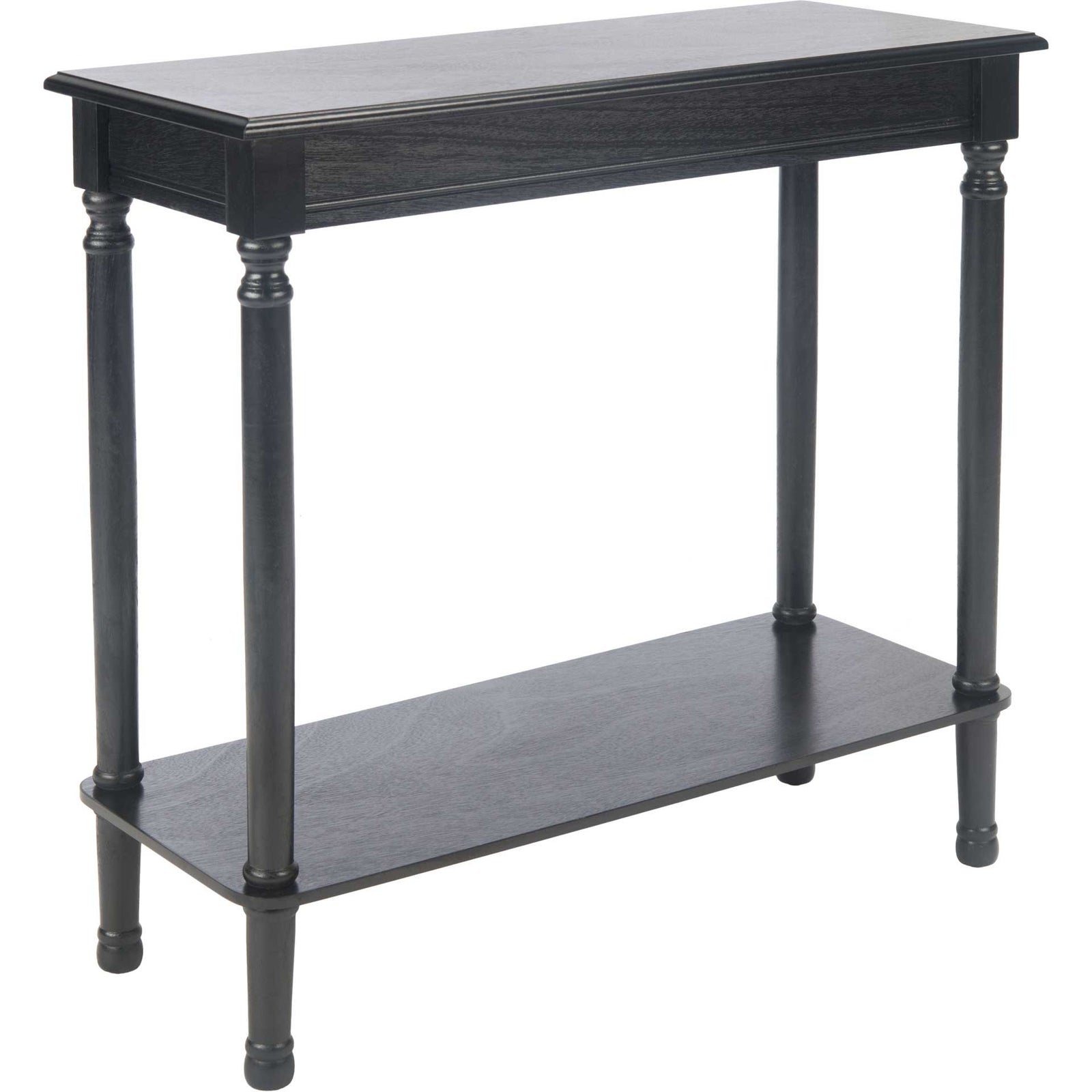 Tichka Rectangular Console Table Black