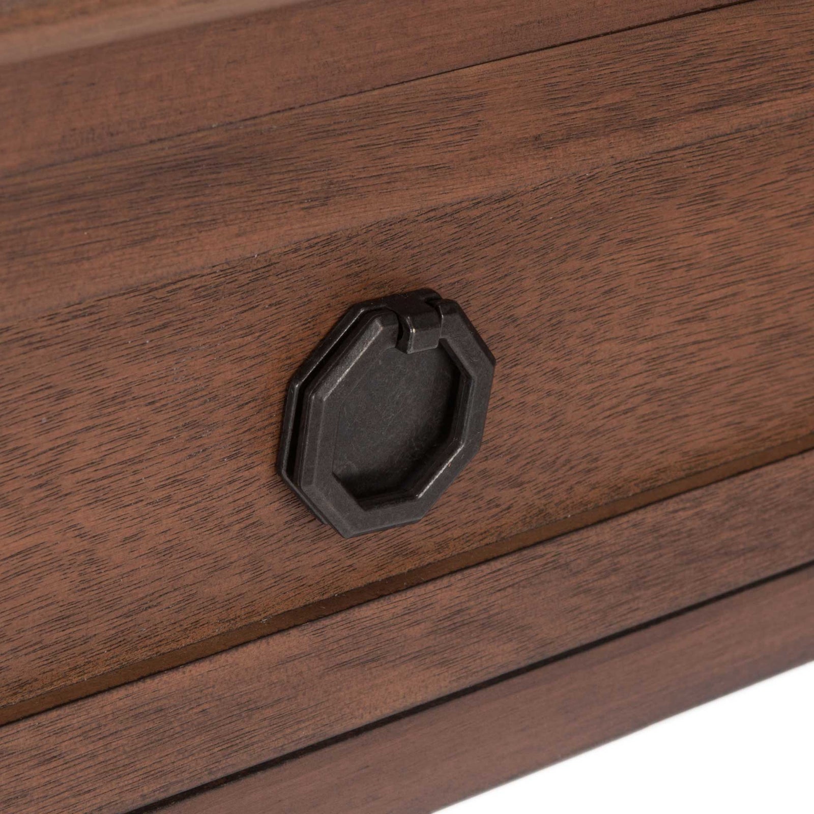 Alessa 2 Drawer Console Table Brown