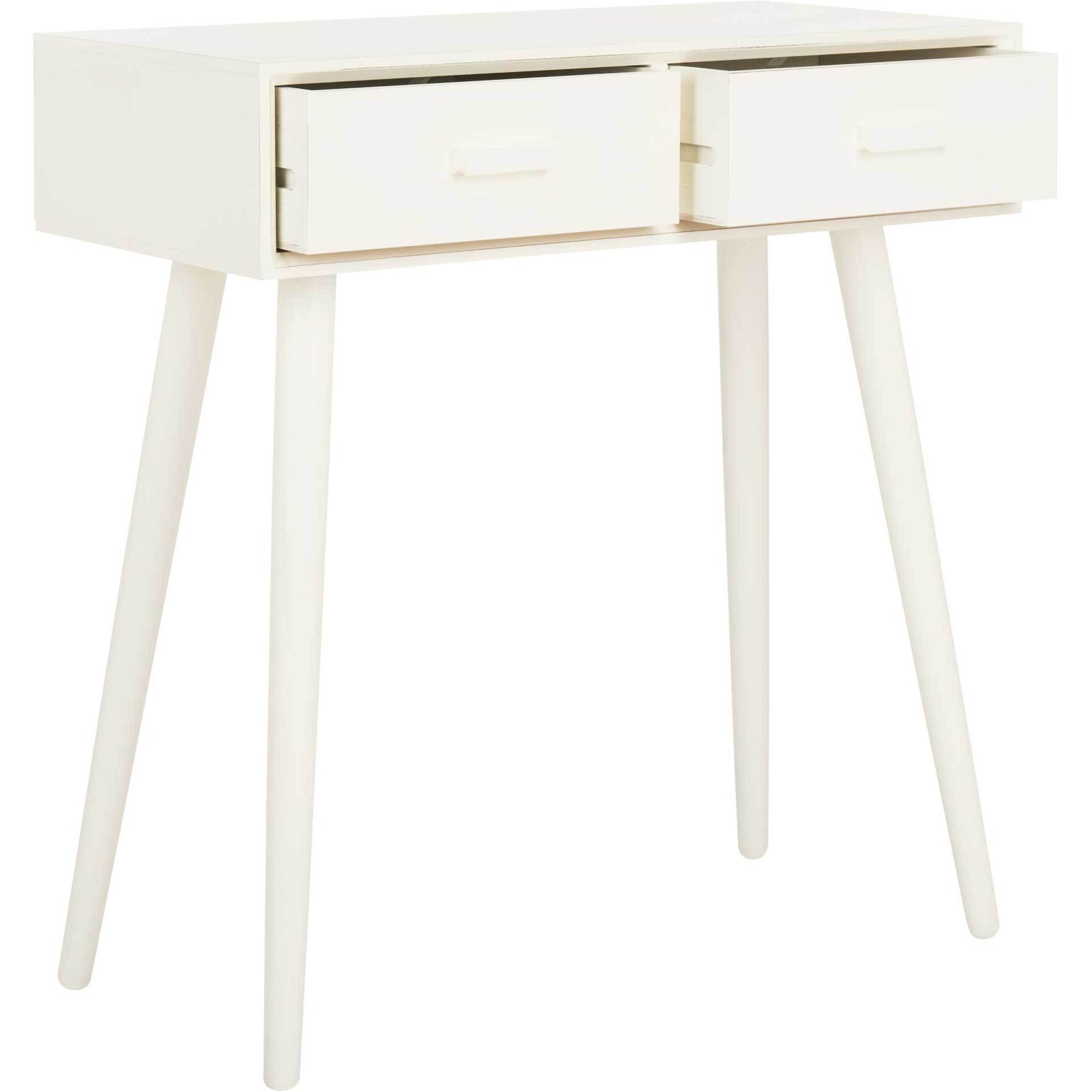 Deandre 2 Drawer Console Distressed White