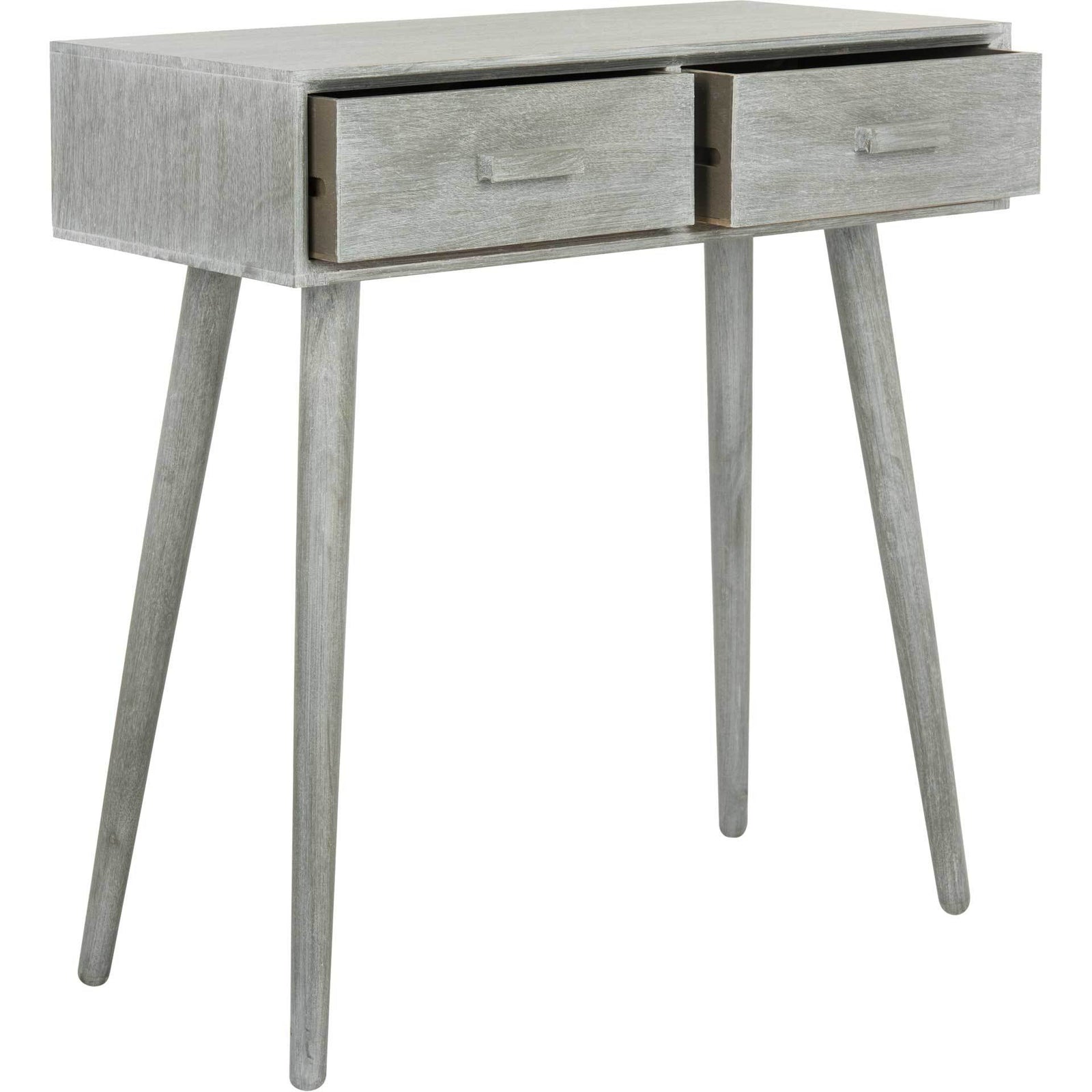Deandre 2 Drawer Console Slate Gray