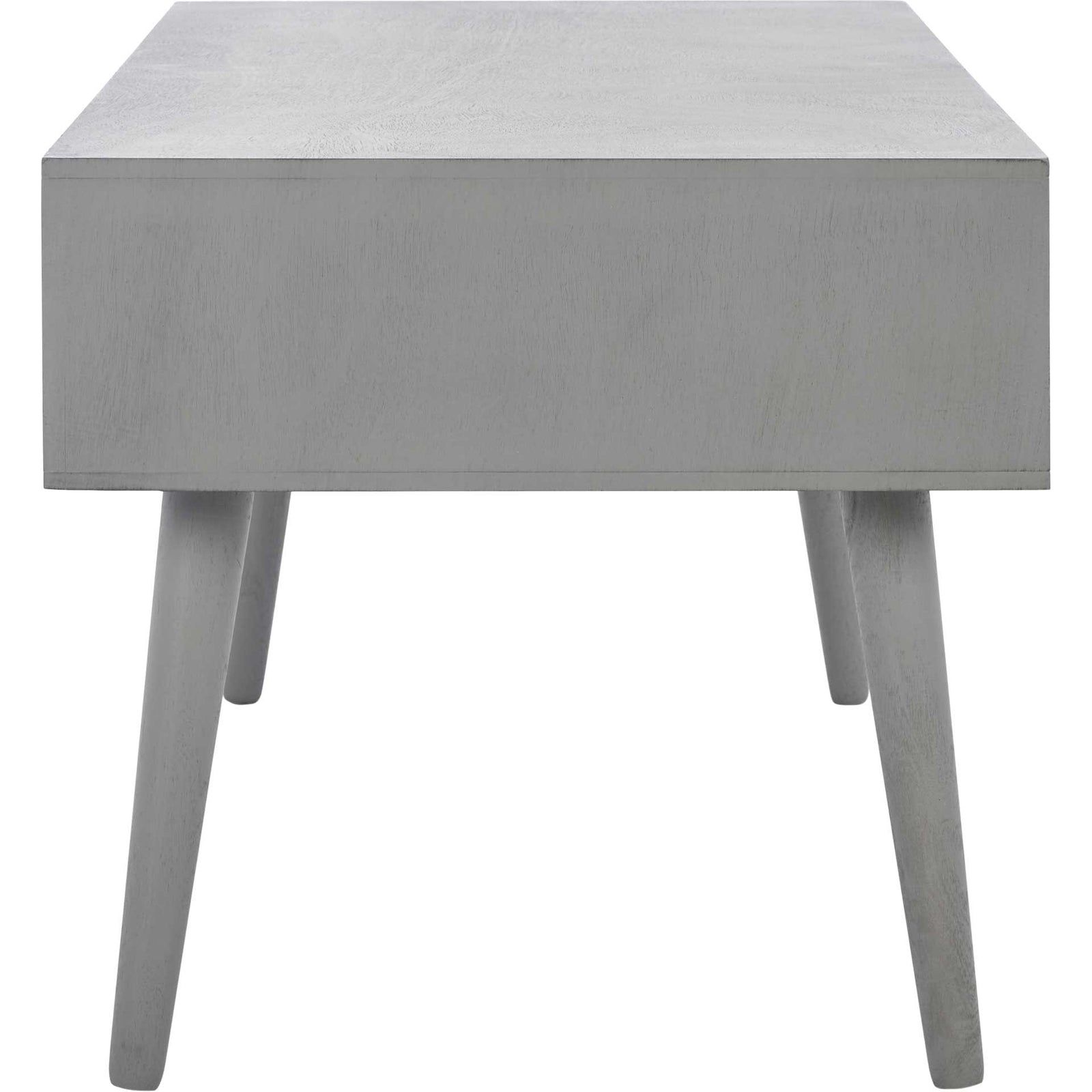 Morris 2 Drawer Coffee Table Distressed Gray