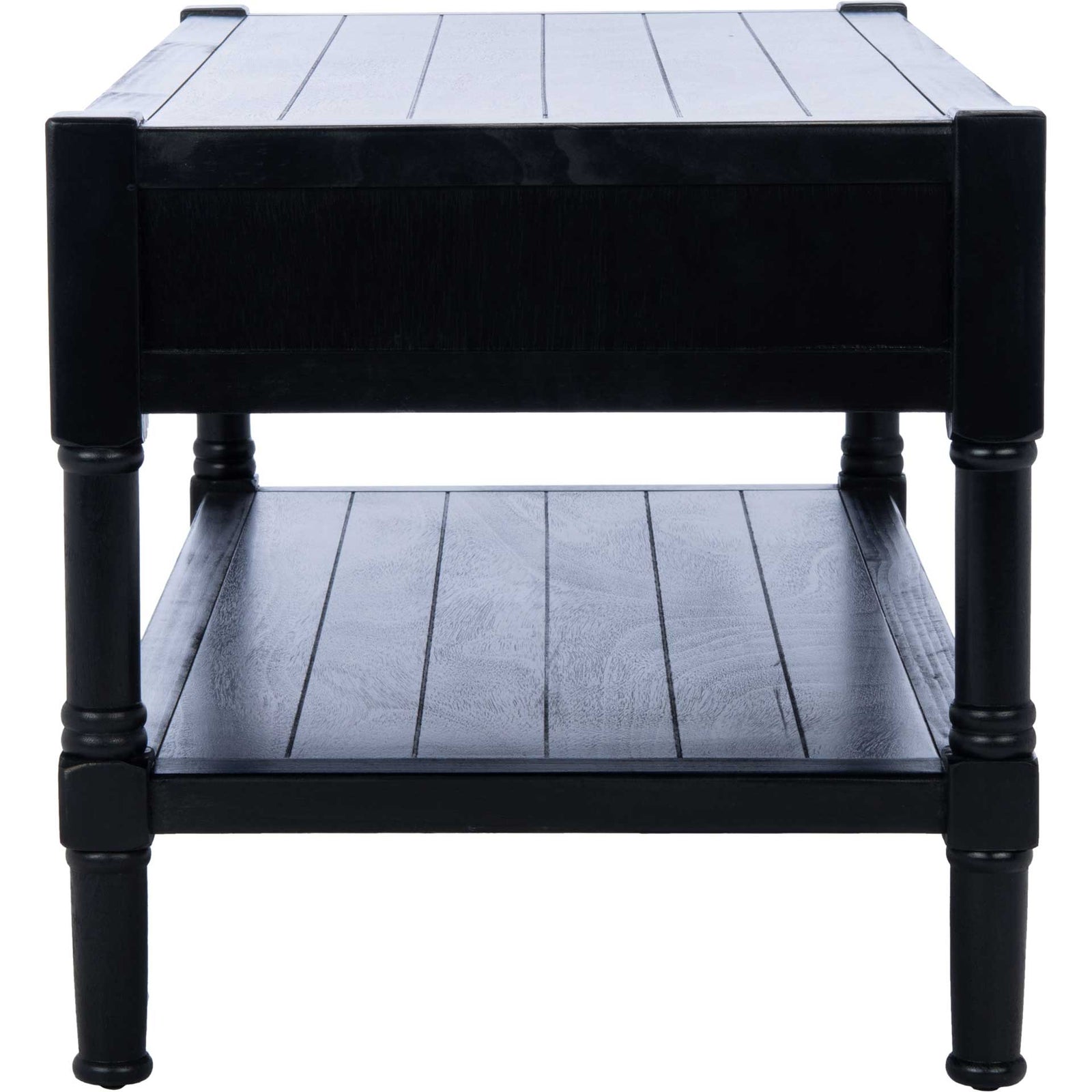 Fidelma 2 Drawer Coffee Table Black