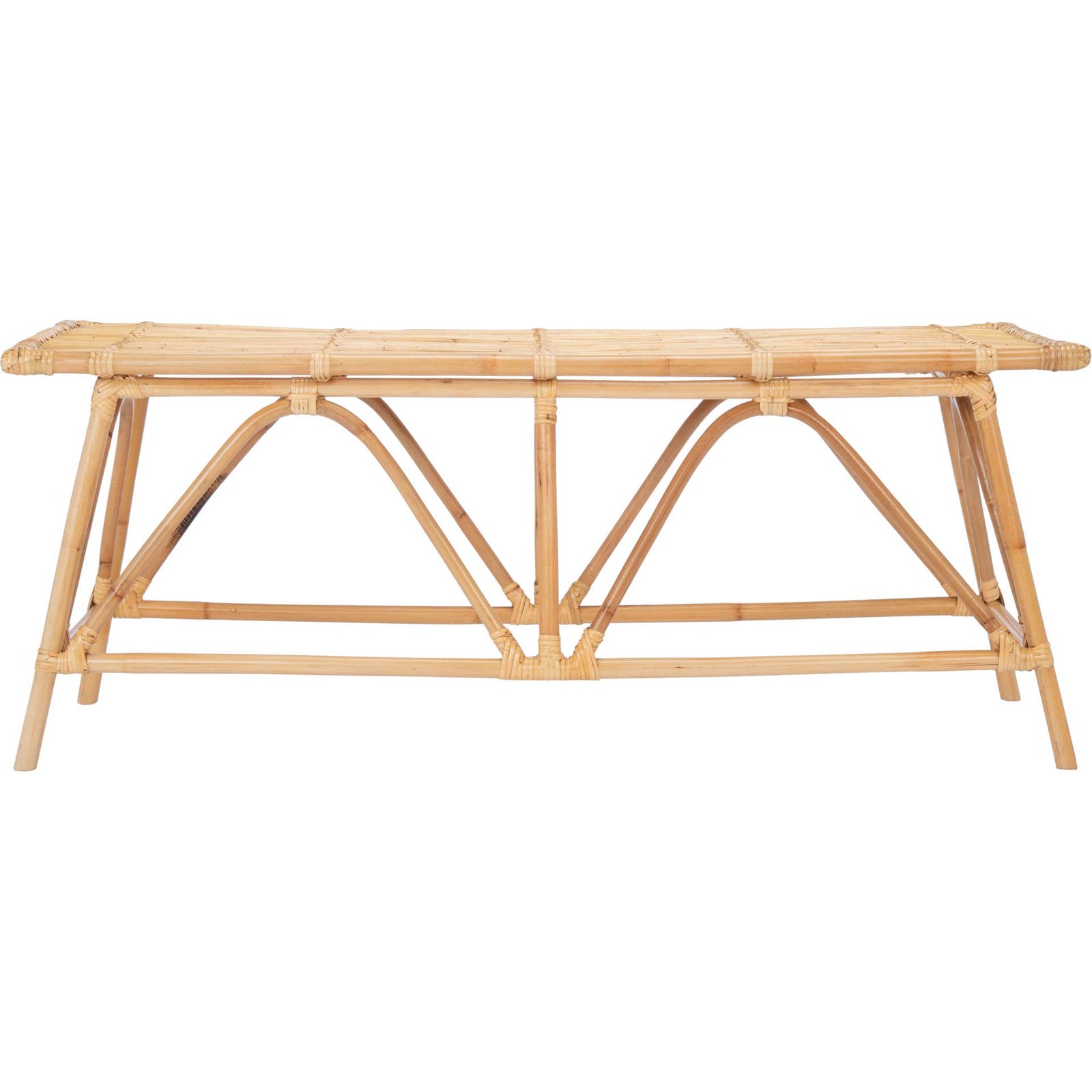 Monroe Rattan Coffee Table Natural