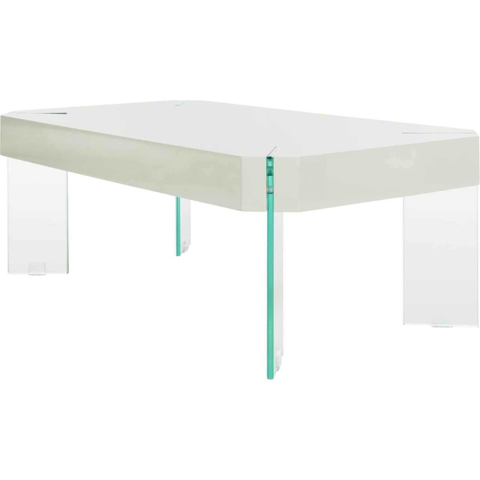 Kasen Glass Leg Coffee Table