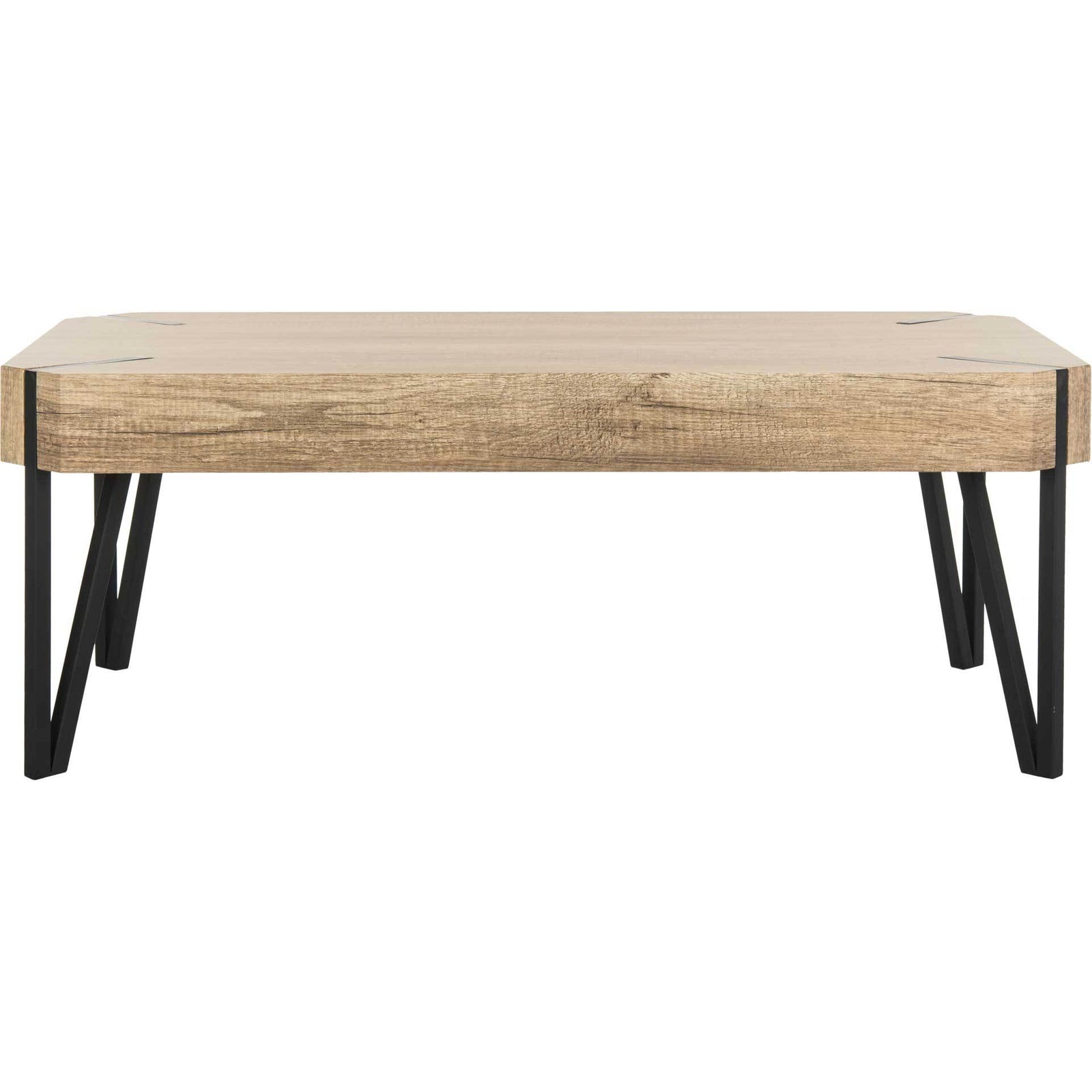 Livia Wood Top Coffee Table