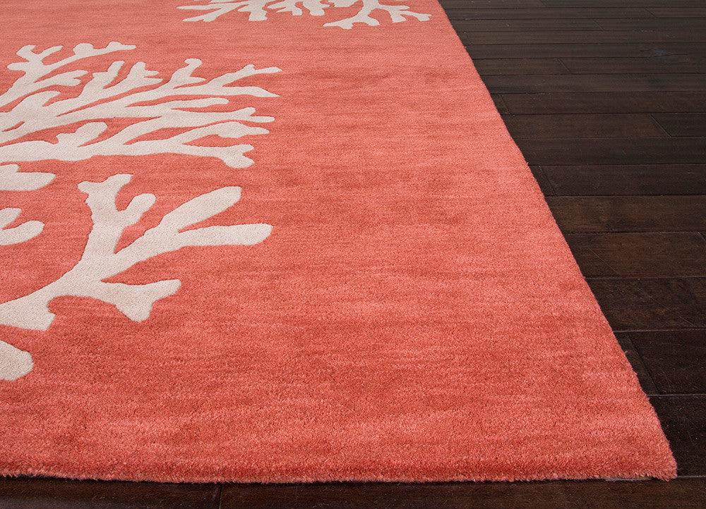 Coastal Seaside Bough Apricot Brandy/Doe Skin Area Rug