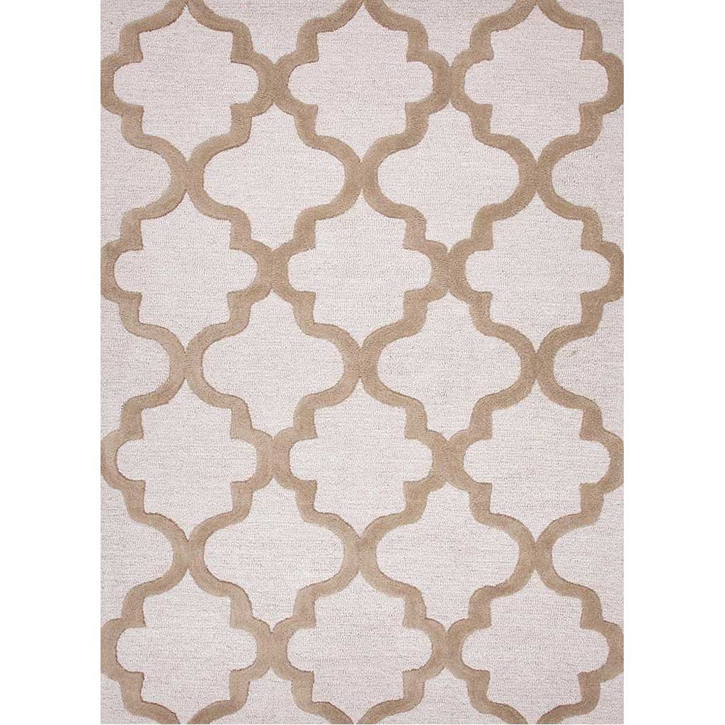 City Miami White/Lead Gray Area Rug