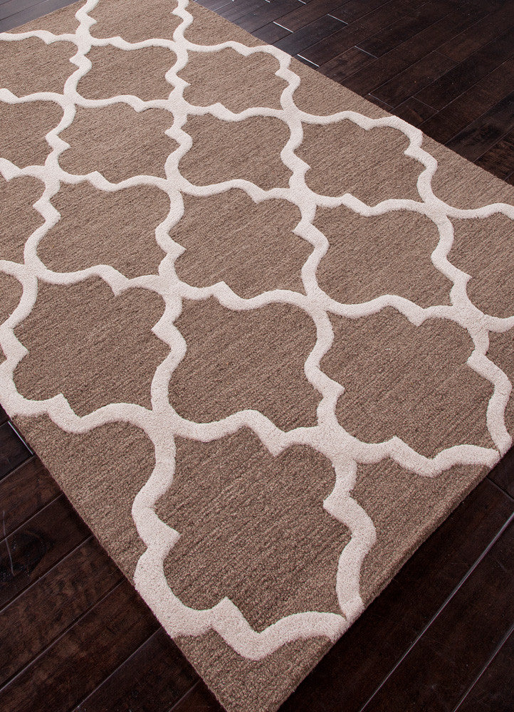 City Miami Mushroom/Antique White Area Rug