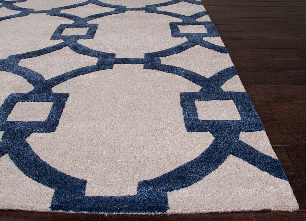 City Regency Light Gray/Dark Denim Area Rug