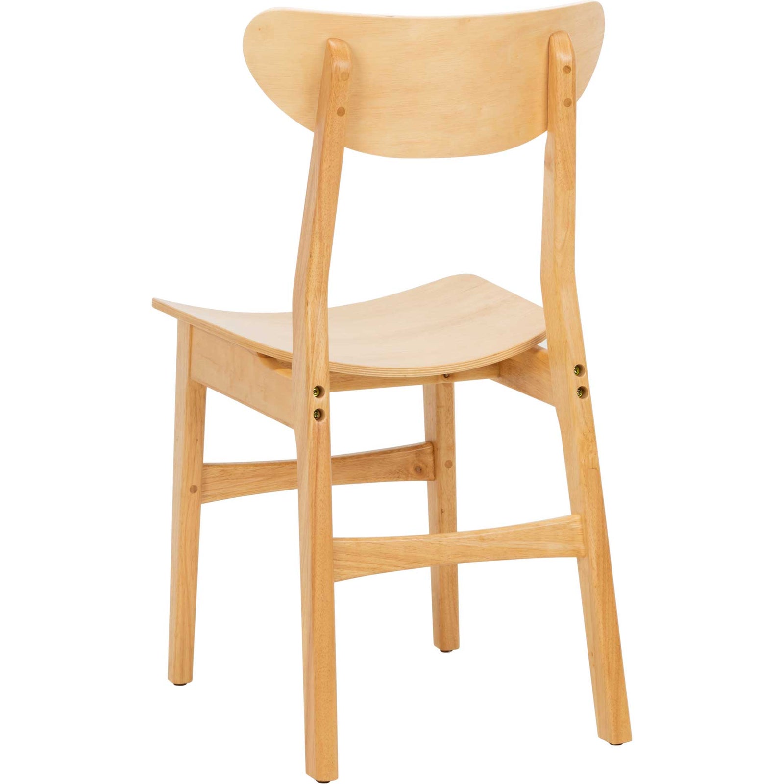 Lucas Retro Dining Chair Natural (Set of 2)