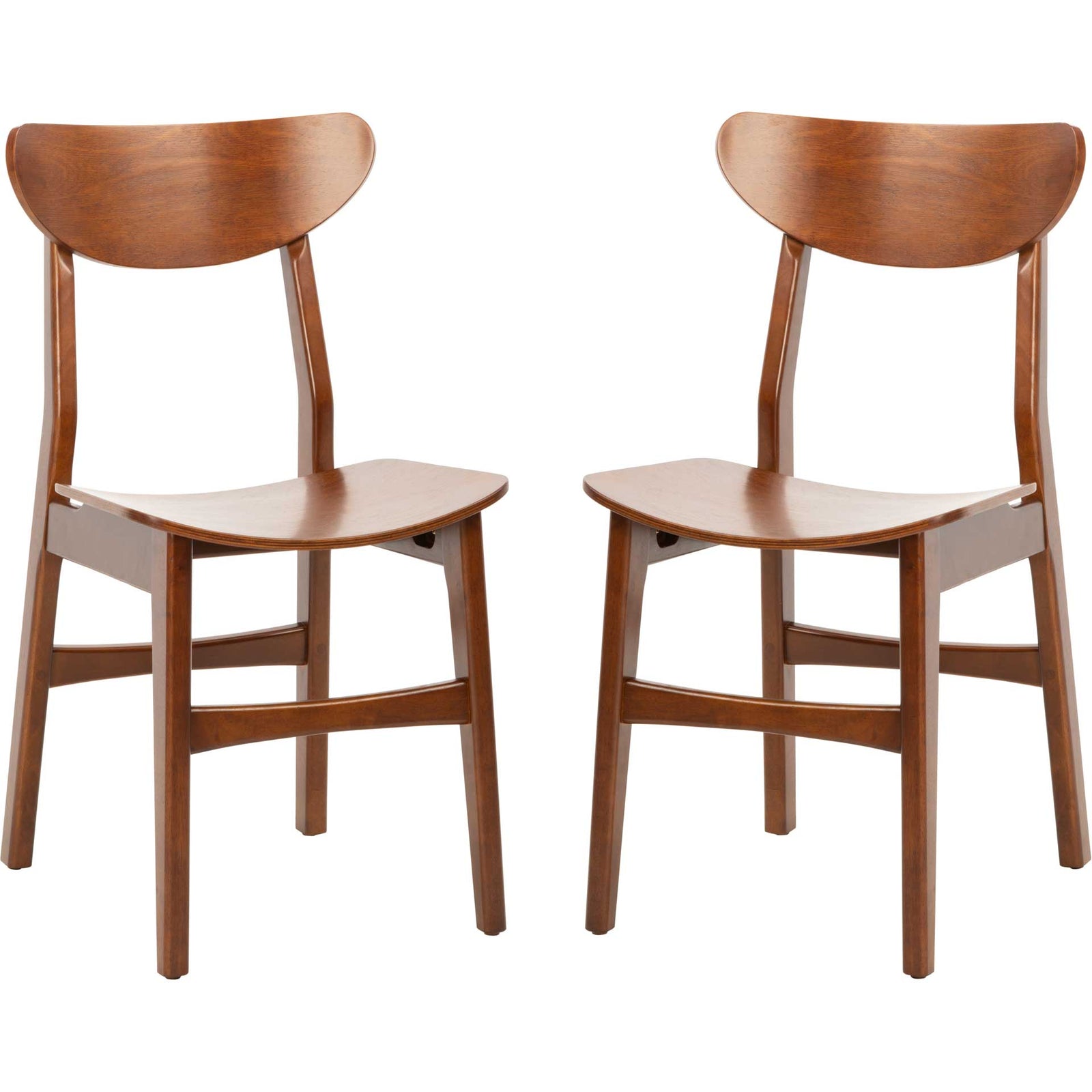 Lucas Retro Dining Chair Cherry (Set of 2)