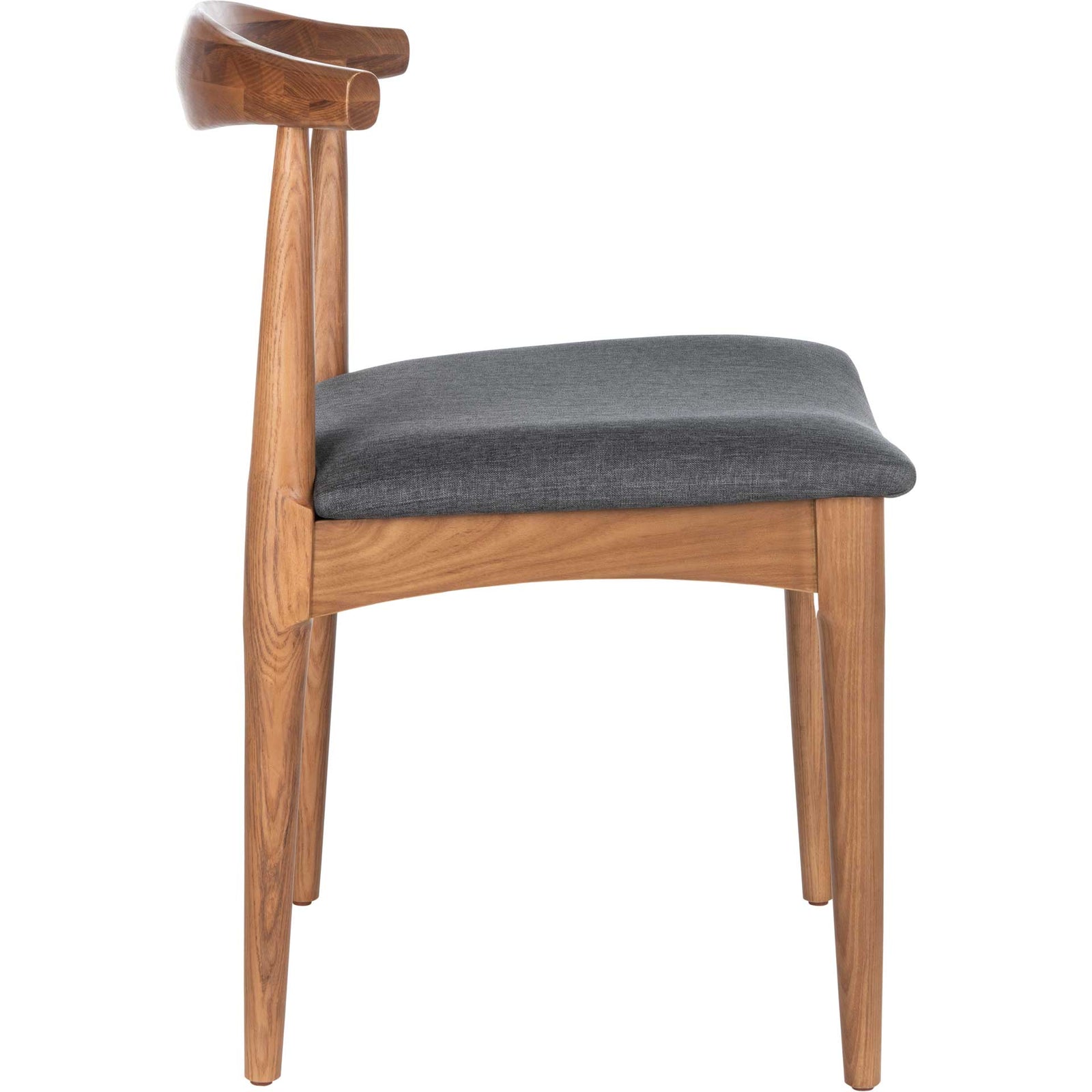 Lilly Dining Chair Brown/Dark Gray (Set of 2)