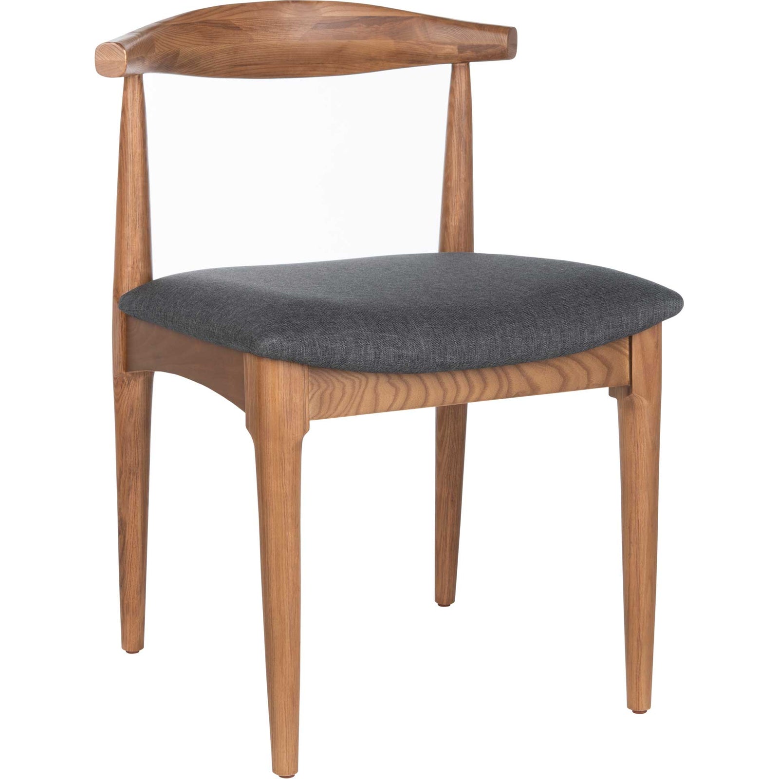 Lilly Dining Chair Brown/Dark Gray (Set of 2)