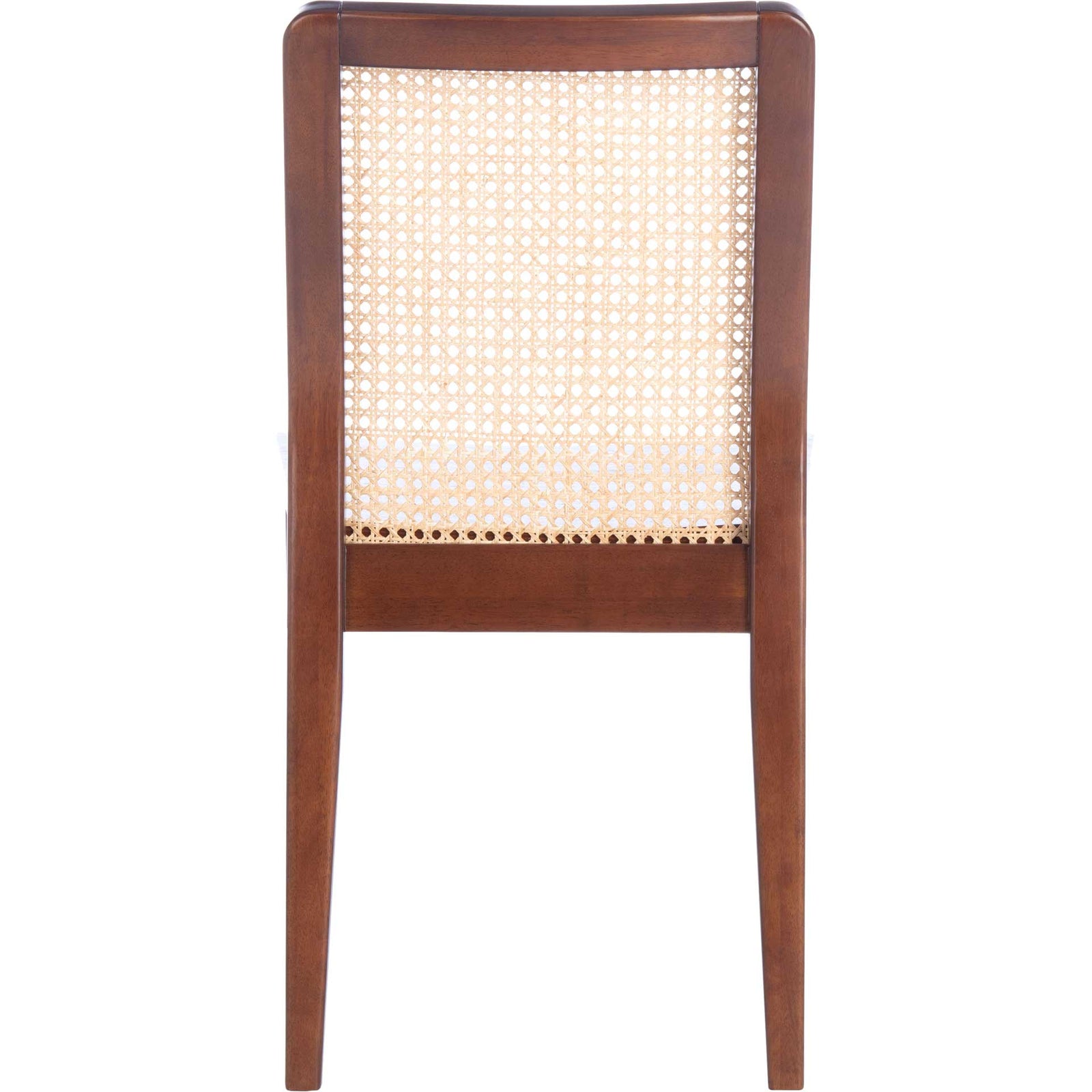 Belomy Rattan Dining Chair Dark Brown/Natural (Set of 2)