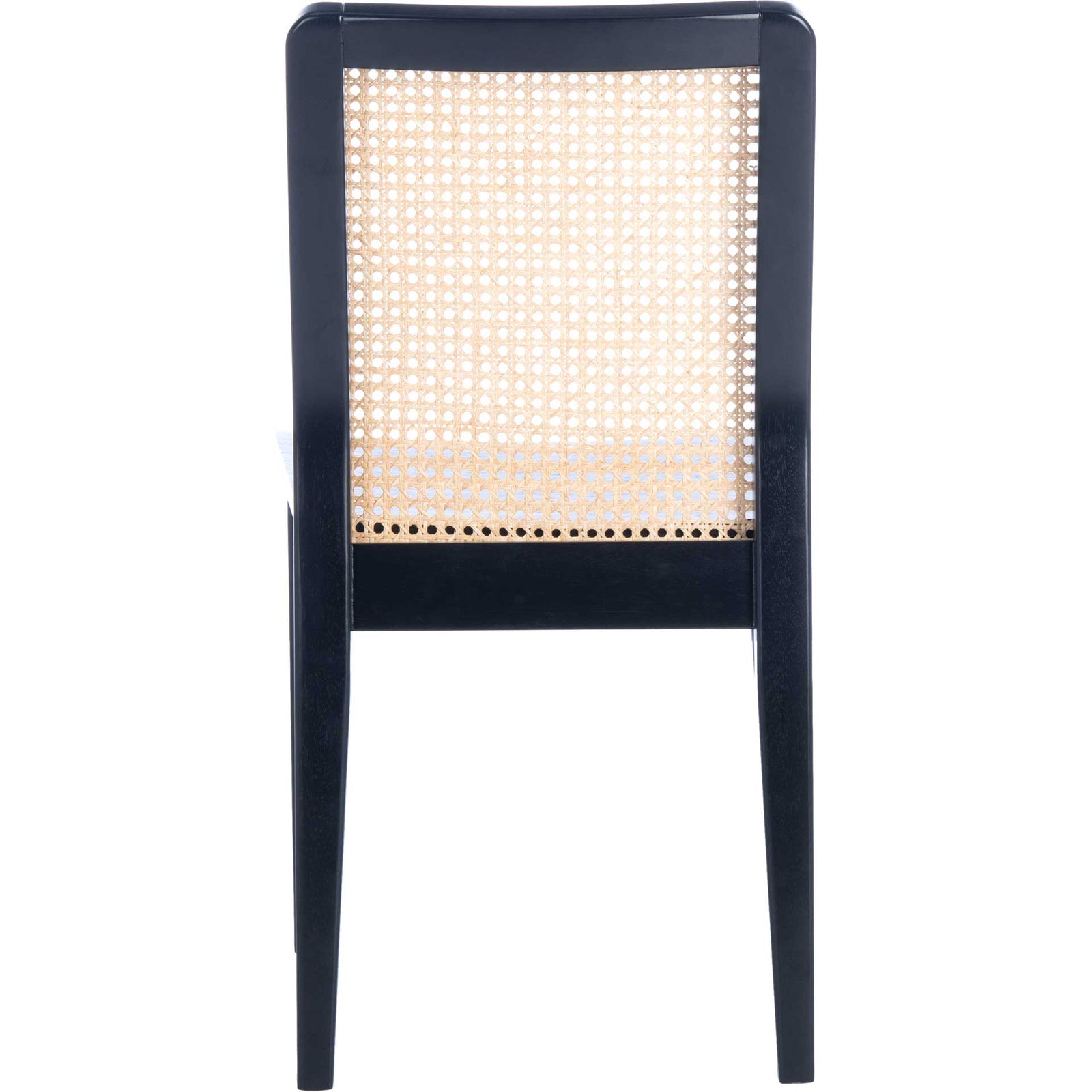 Belomy Rattan Dining Chair Black/Natural (Set of 2)