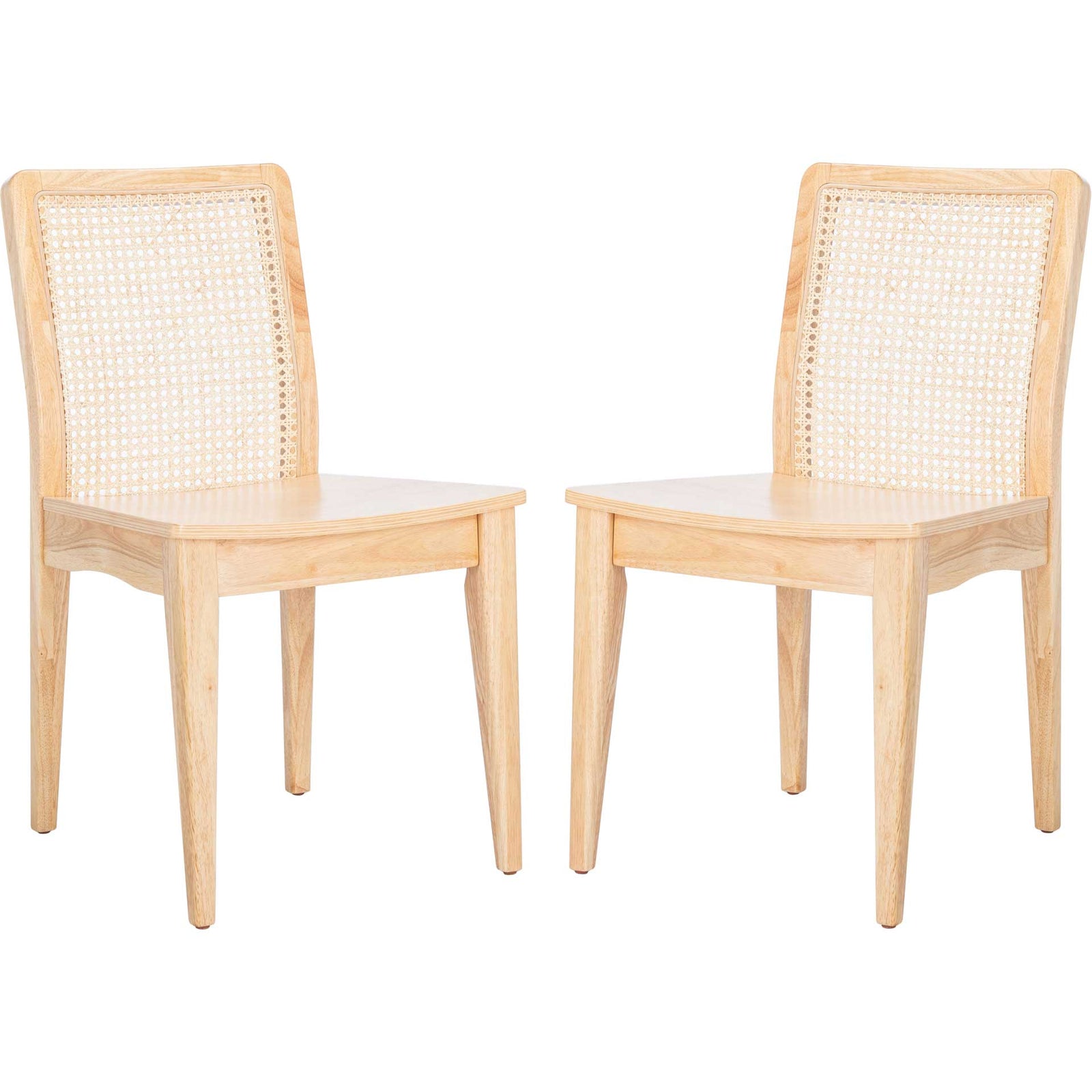 Belomy Rattan Dining Chair Natural/Natural (Set of 2)