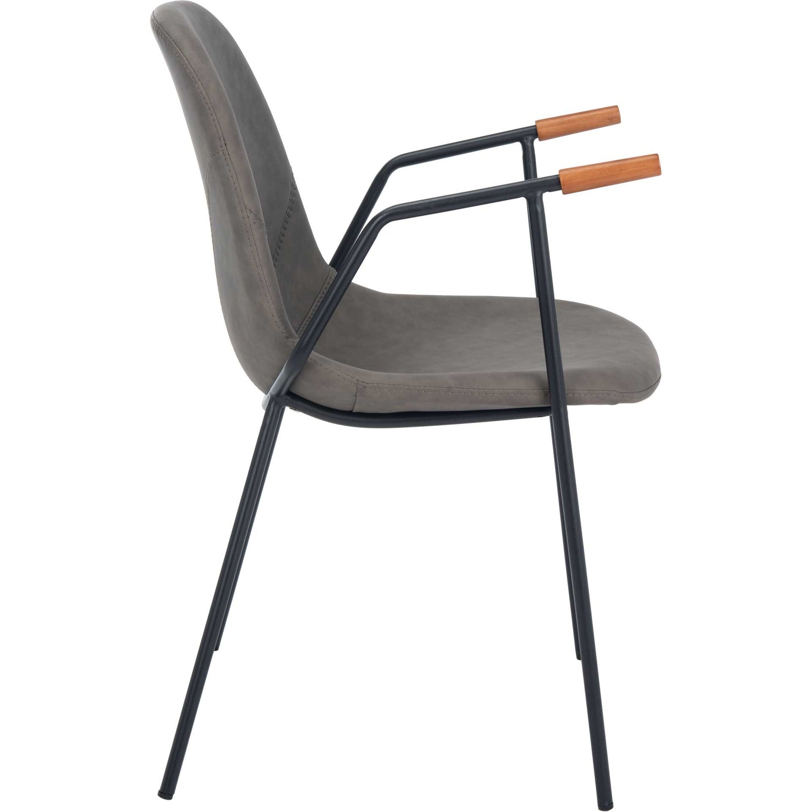 Taos Mid Century Dining Chair Ash Gray (Set of 2)