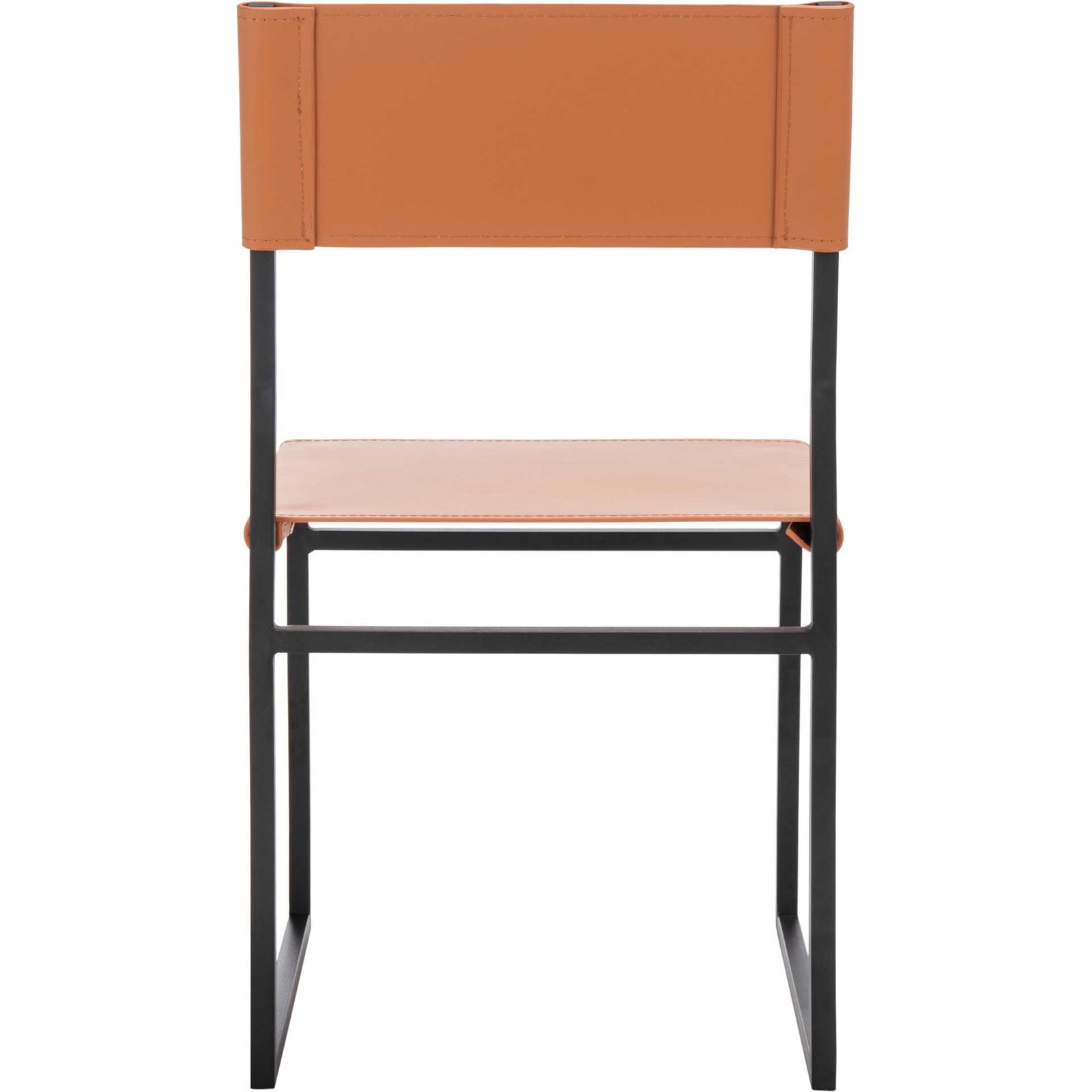 Landry Dining Chairs Cognac/Black (Set of 2)