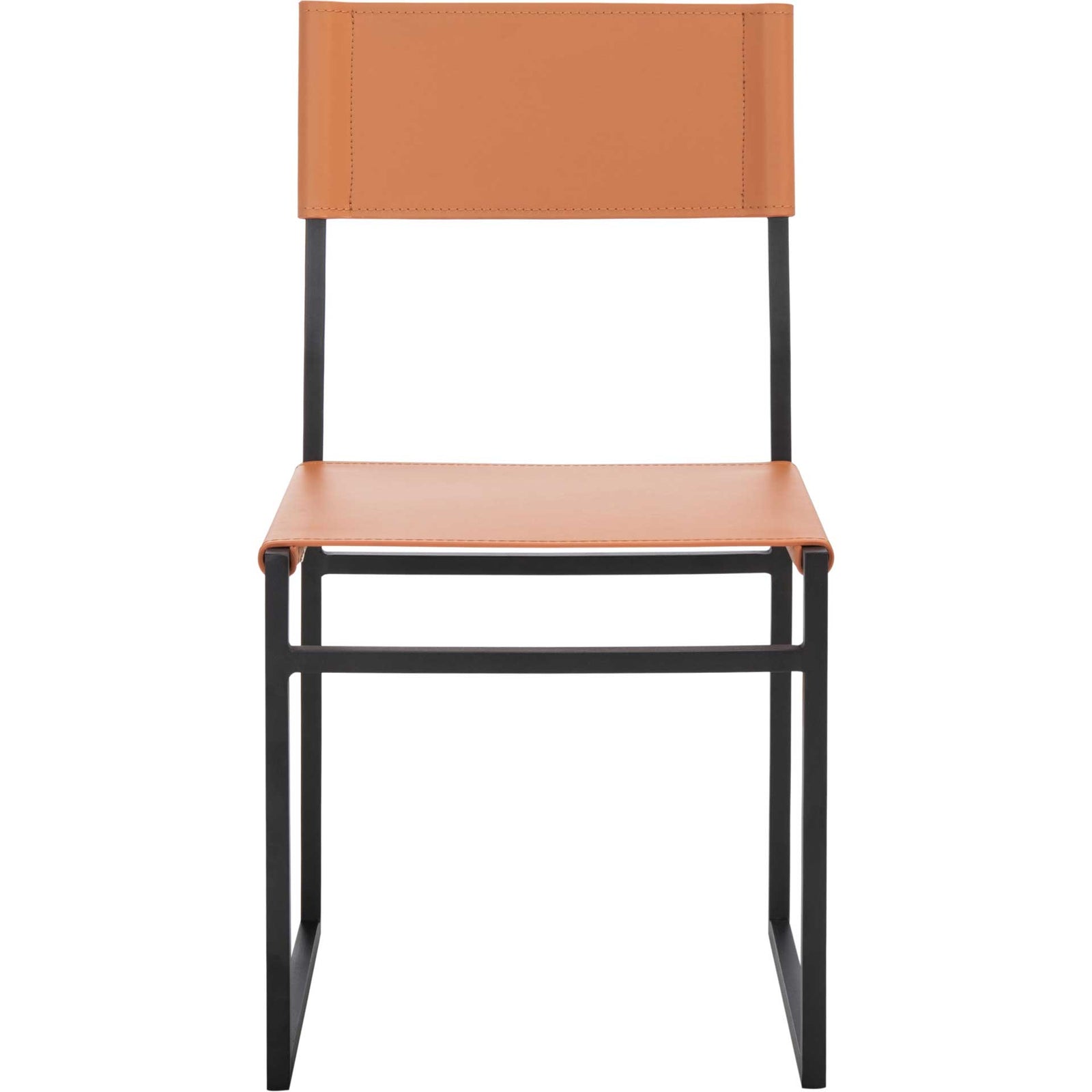 Landry Dining Chairs Cognac/Black (Set of 2)