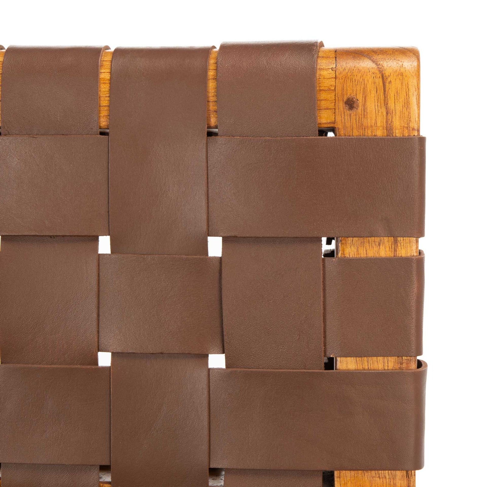 Cila Leather Dining Chair Cognac/Natural