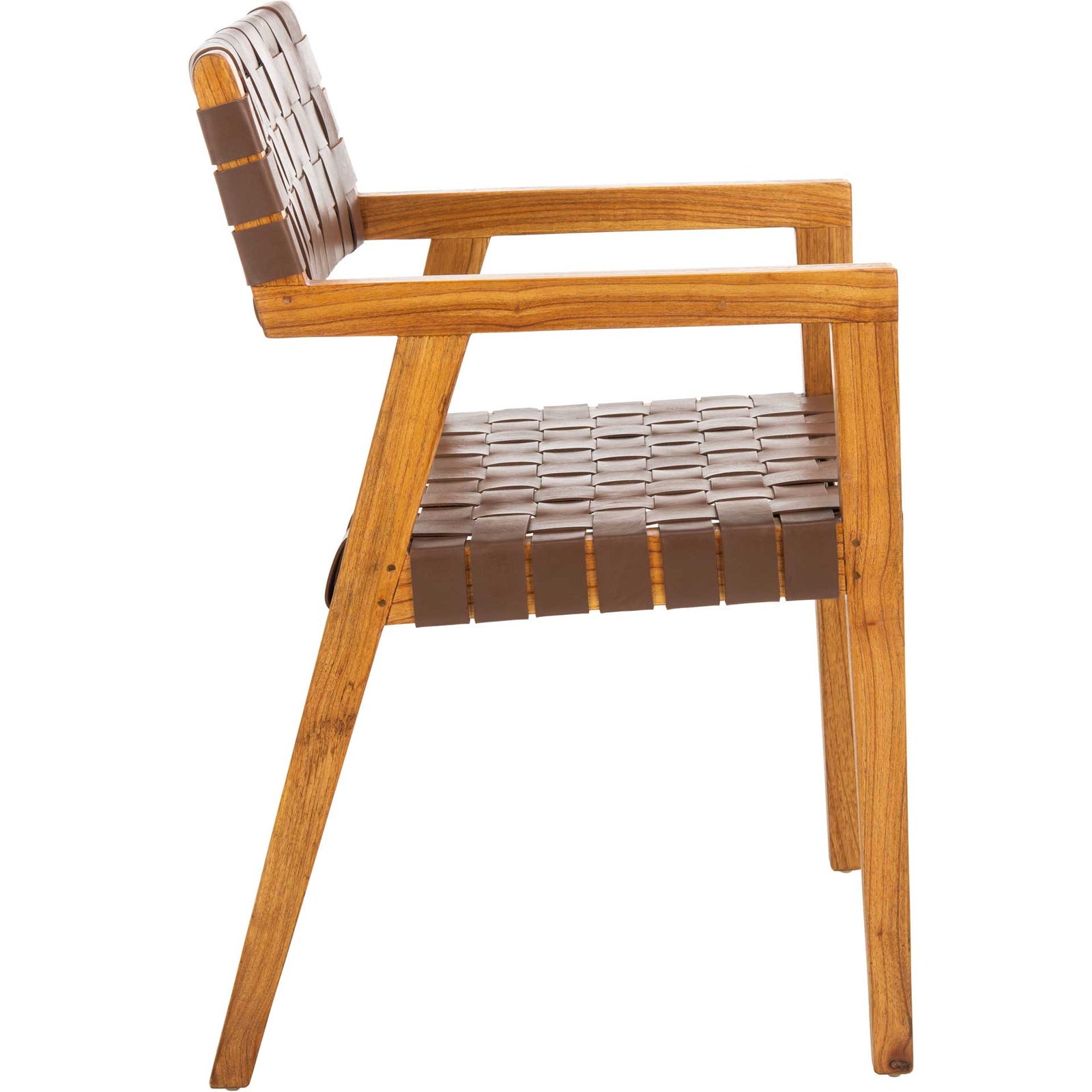 Cila Leather Dining Chair Cognac/Natural