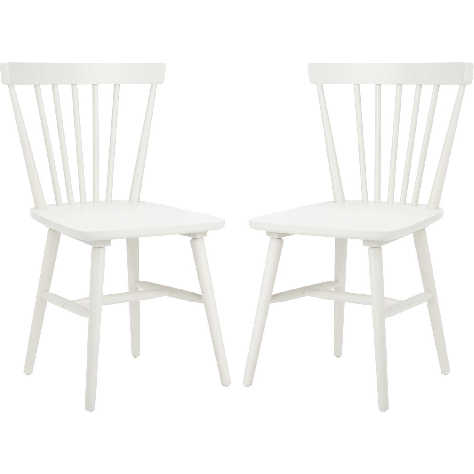 Wilder Spindle Back Dining Chair Off White (Set of 2)